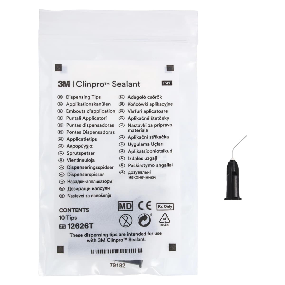 3M Clinpro Sealant Introductory Kit Syringes, Light Cure, Pink-to-White Color Change, 2 x 1.2 mL Syringes, 12626 thumbnail 6