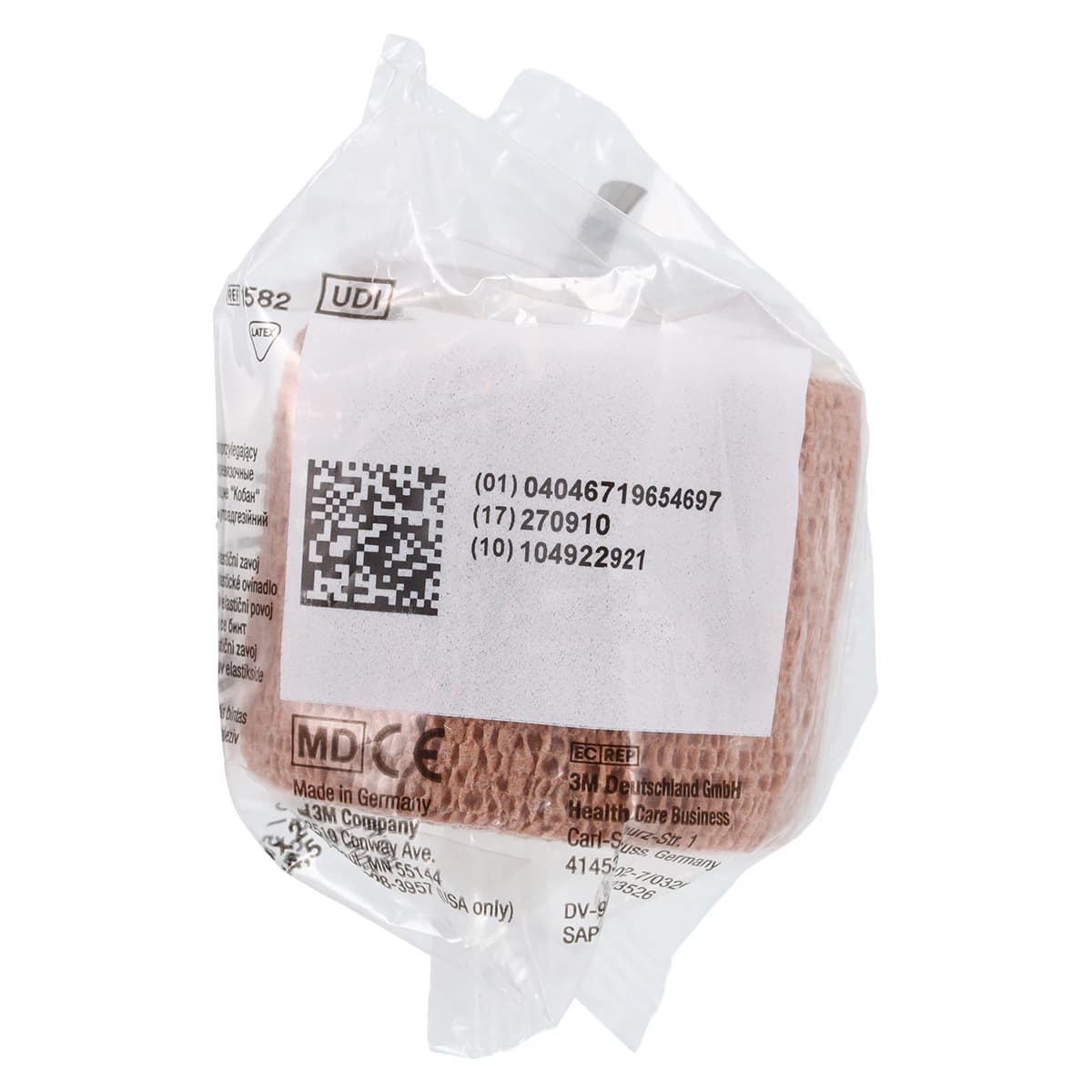 3M Coban Self-Adherent Wrap, Latex-Free, Non-Sterile, Tan, 2" x 5 yd, Each thumbnail 4
