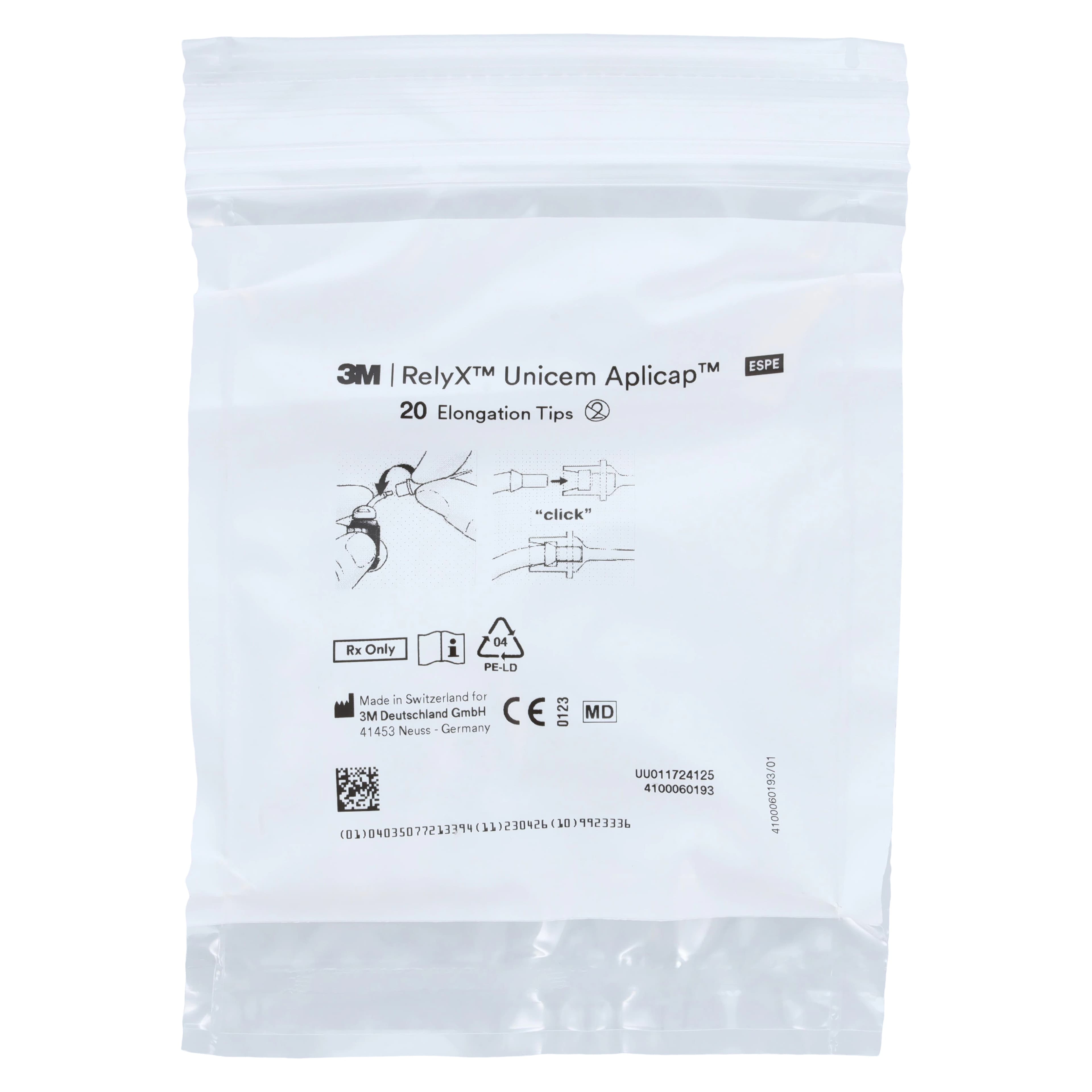 3M RelyX Fiber Post Intro Kit, 56860, 15 Posts (5 Each Size 1/2/3), 4 Drills, 20 Elongation Tips thumbnail 4