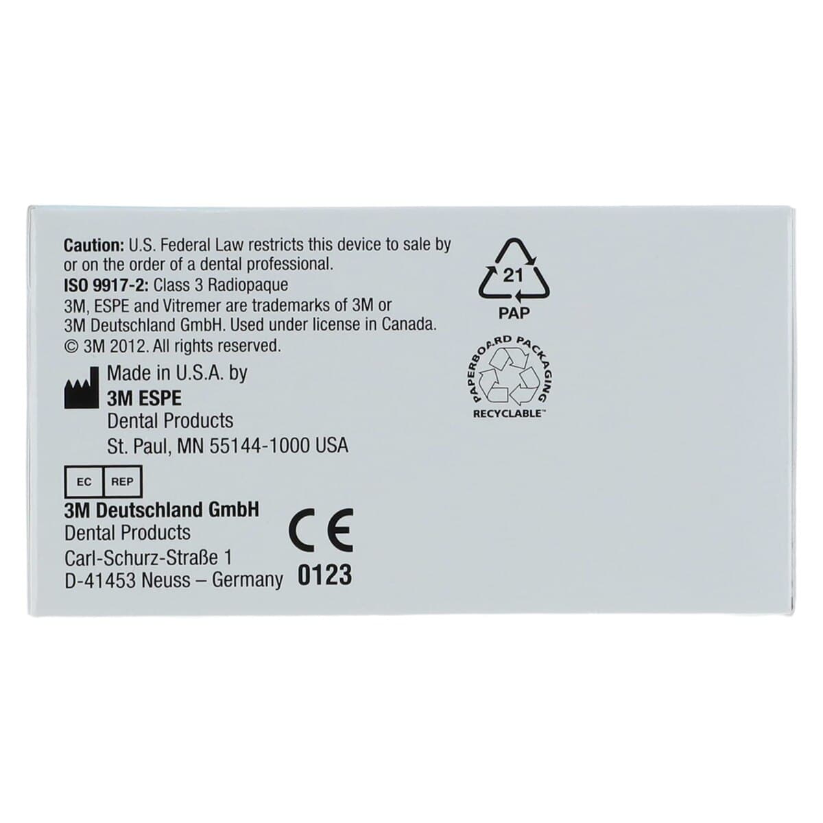 3M Vitremer Core Buildup/Restorative Powder Refill, Pedo Shade, 9 g with Spoon, 3303PEDO thumbnail 8