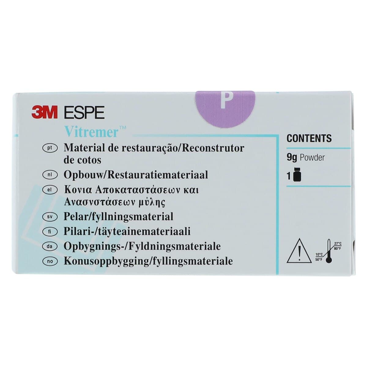 3M Vitremer Core Buildup/Restorative Powder Refill, Pedo Shade, 9 g with Spoon, 3303PEDO thumbnail 9