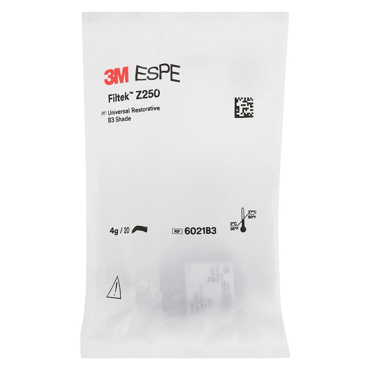 3M Filtek Z250 Universal Restorative Capsule Refill, Shade B3, 0.2 g, 20/Pkg, 6021B3 - Filtek Z250 Universal Restorative Caps B3 Refill 20Bx - Image 1