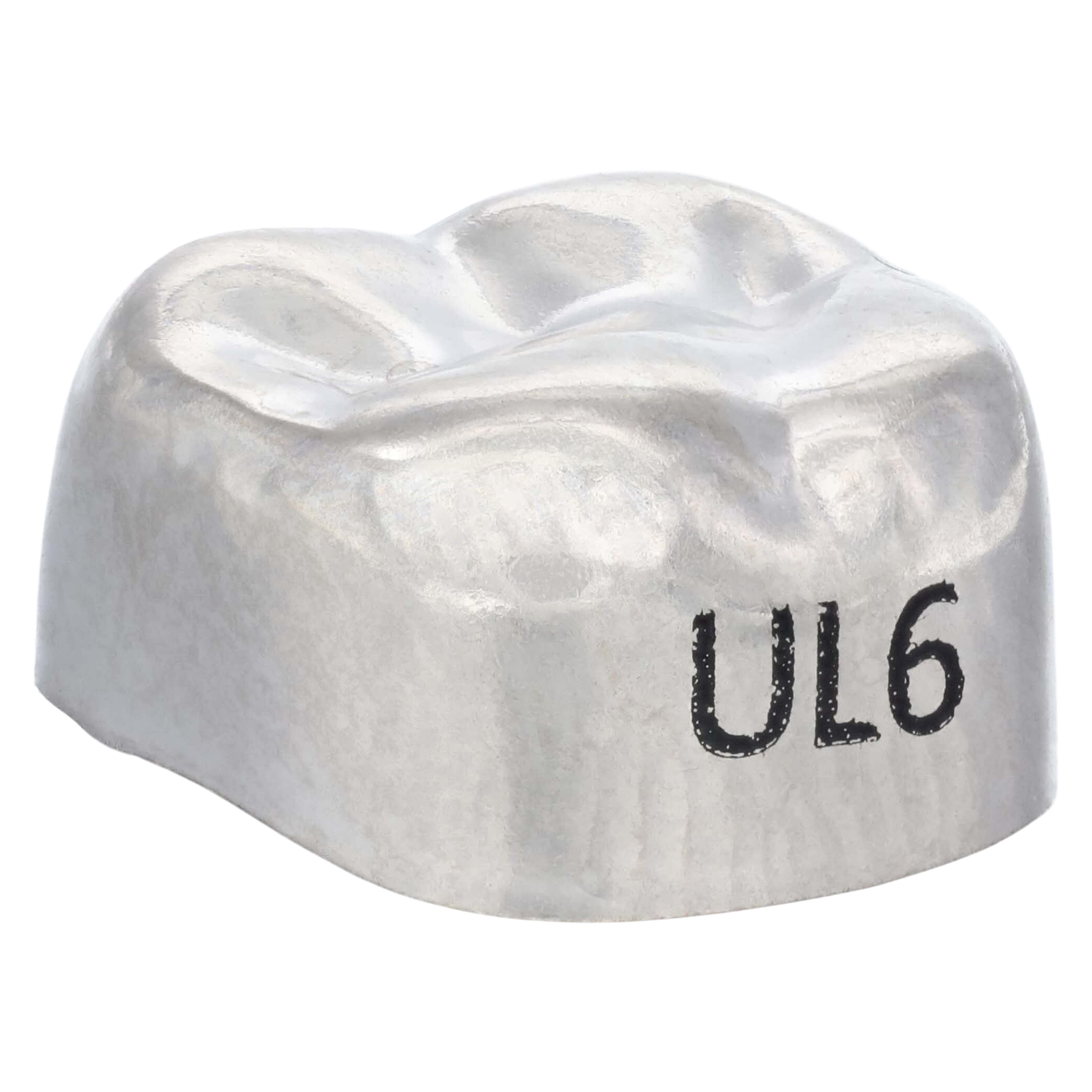 3M Unitek Stainless Steel Primary Molar Crowns, Upper Left Second Primary Molar, Size 6 (UL6), 5/Bx, 900216 thumbnail 3