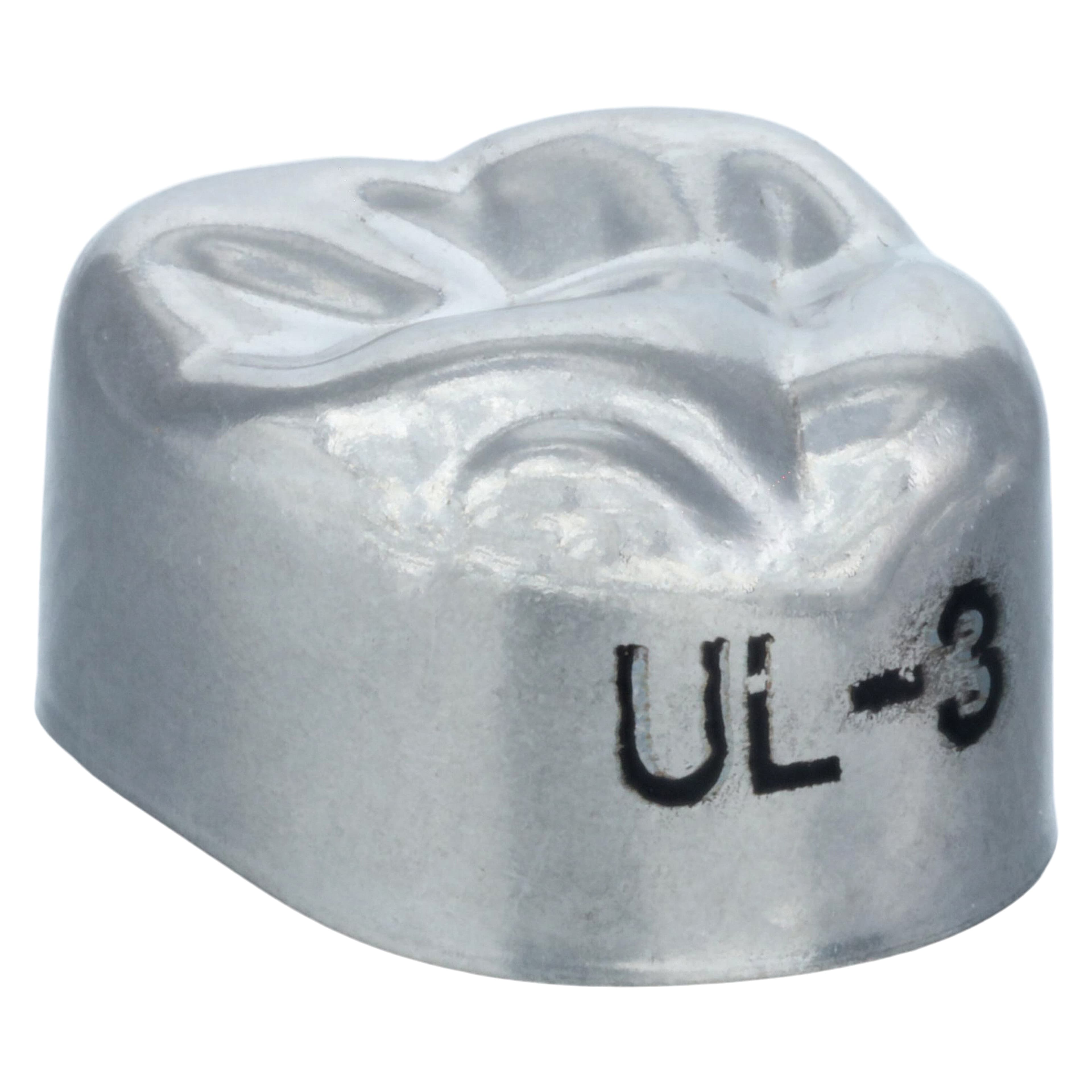 3M Unitek Stainless Steel Permanent Molar Crowns, Upper Left First Permanent Molar, Size 3 (3UL), 5/Box, 900313 thumbnail 3