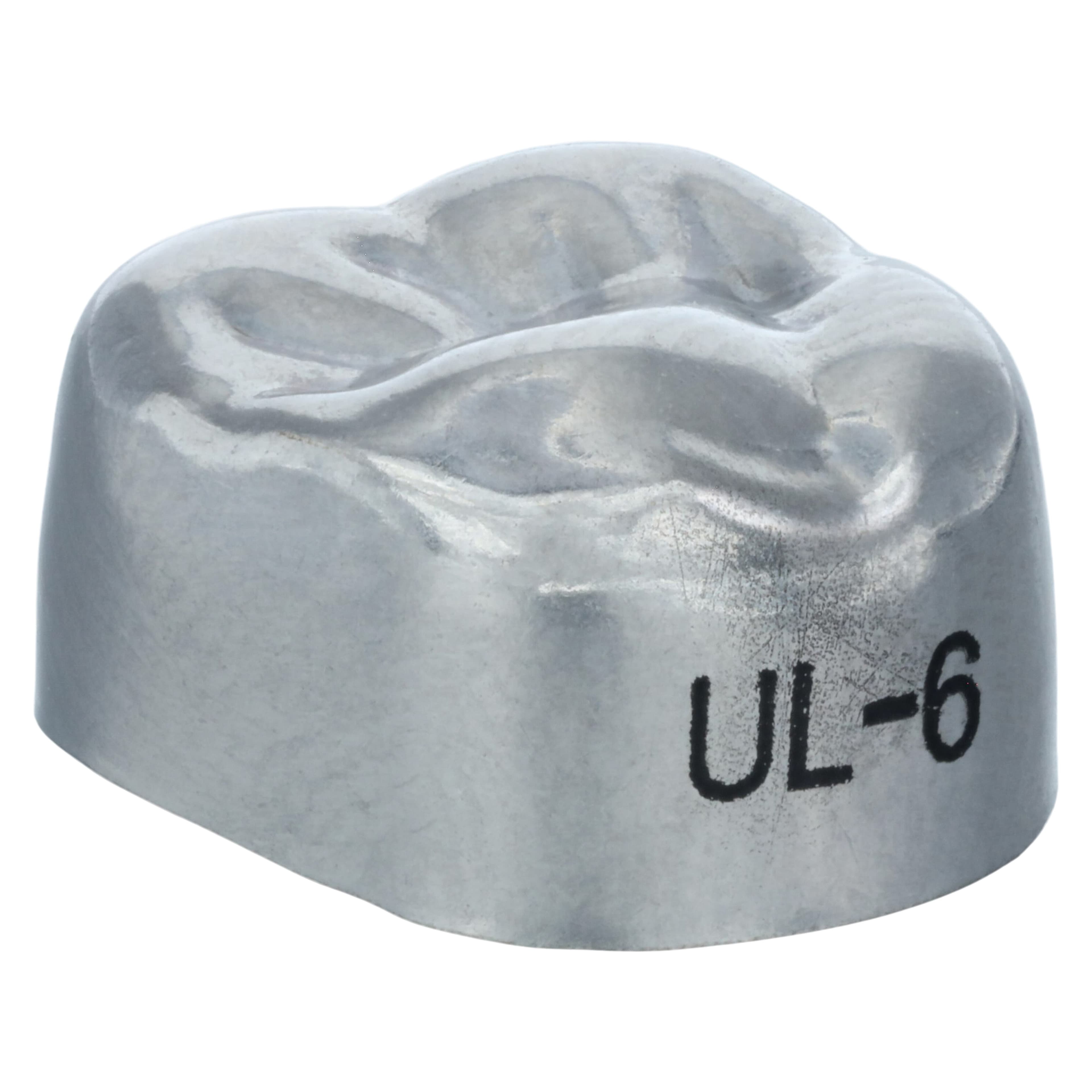 3M Unitek Stainless Steel Permanent Molar Crown, Upper Left First Permanent Molar, Size 6 (UL6), 5/Box, 900316 thumbnail 3