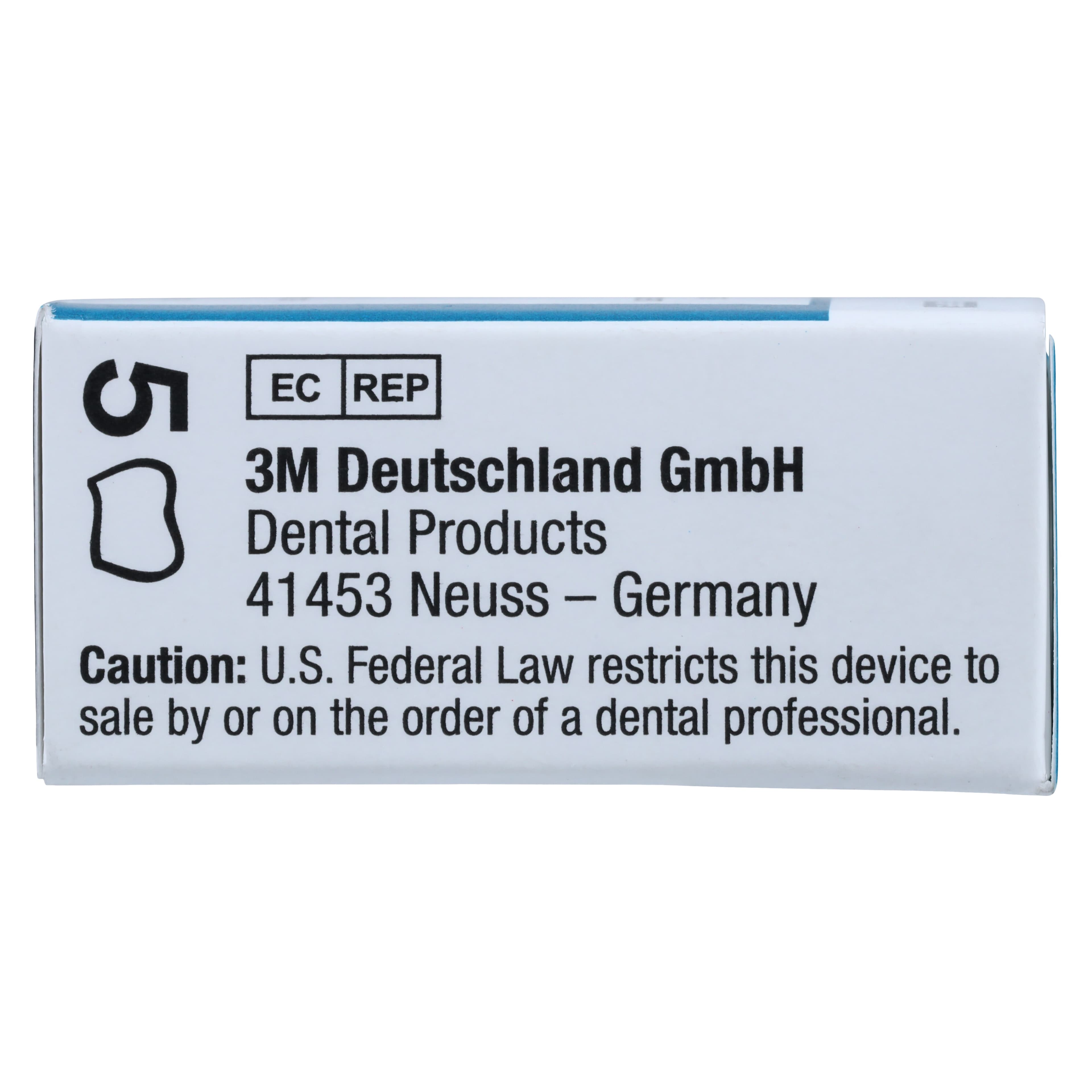 3M Unitek Stainless Steel Permanent Molar Crown, Upper Left First Permanent Molar, Size 6 (UL6), 5/Box, 900316 thumbnail 4