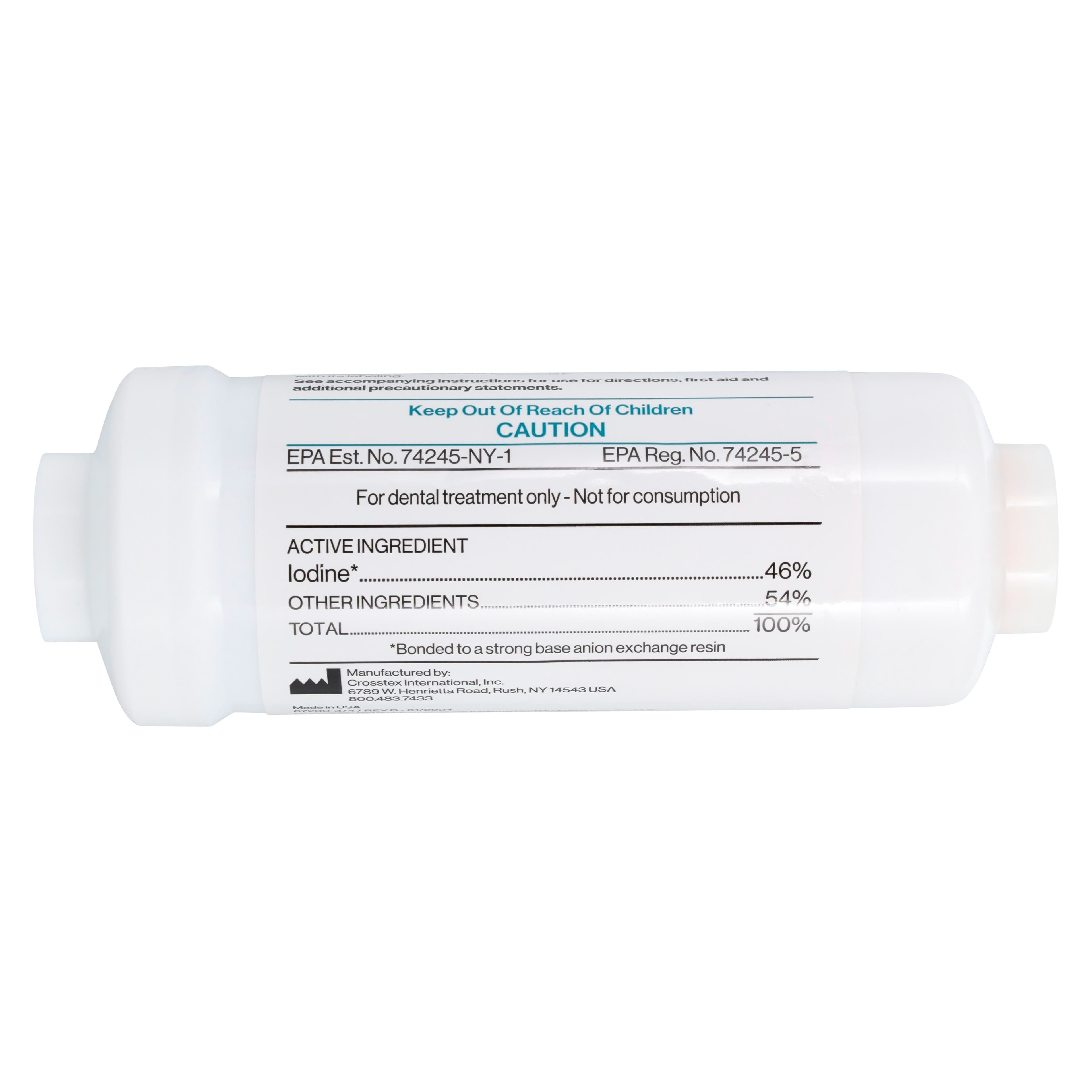 Crosstex DentaPure DP365M Municipal Water Cartridge, 1-Year, 240L, 1/Pk thumbnail 6
