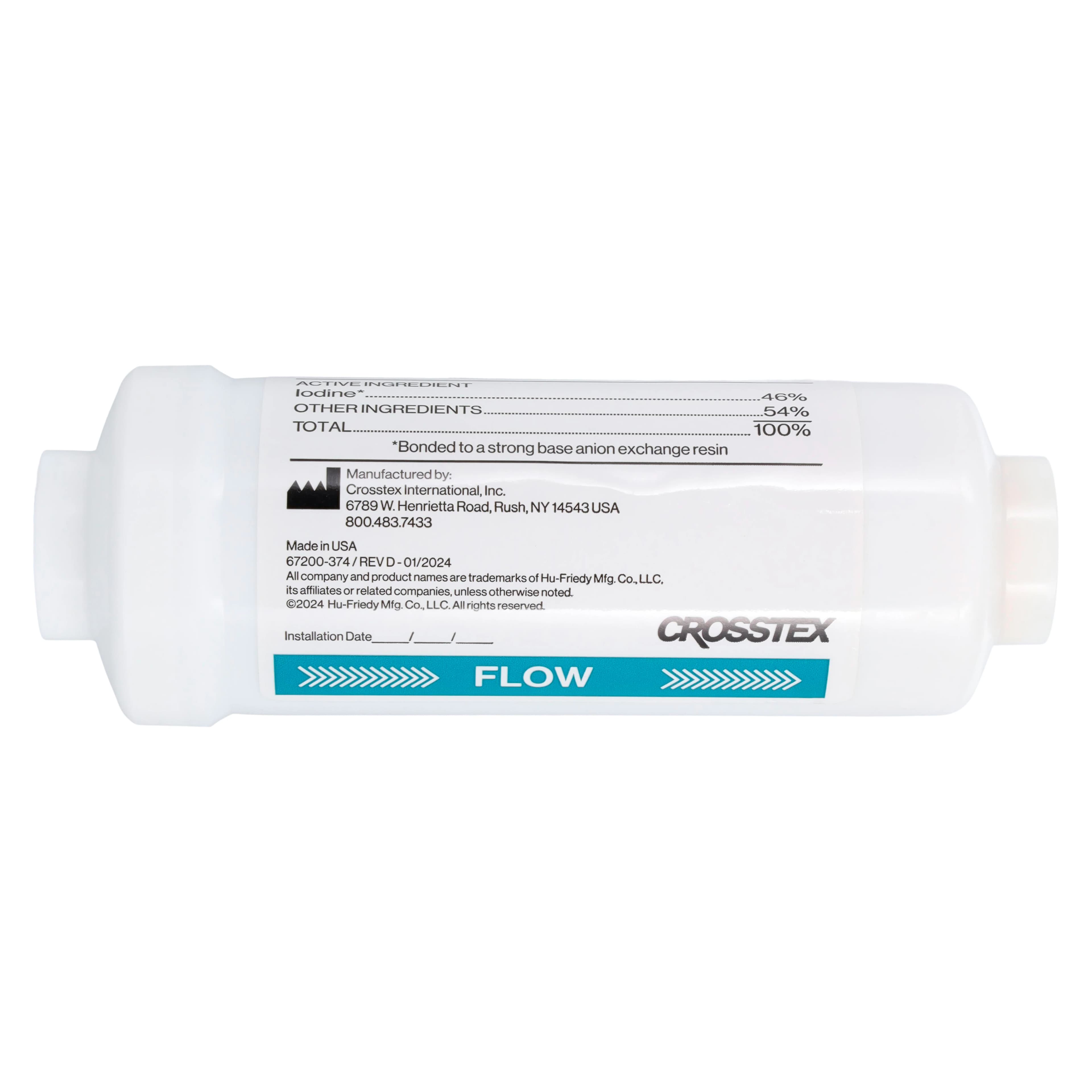 Crosstex DentaPure DP365M Municipal Water Cartridge, 1-Year, 240L, 1/Pk thumbnail 7
