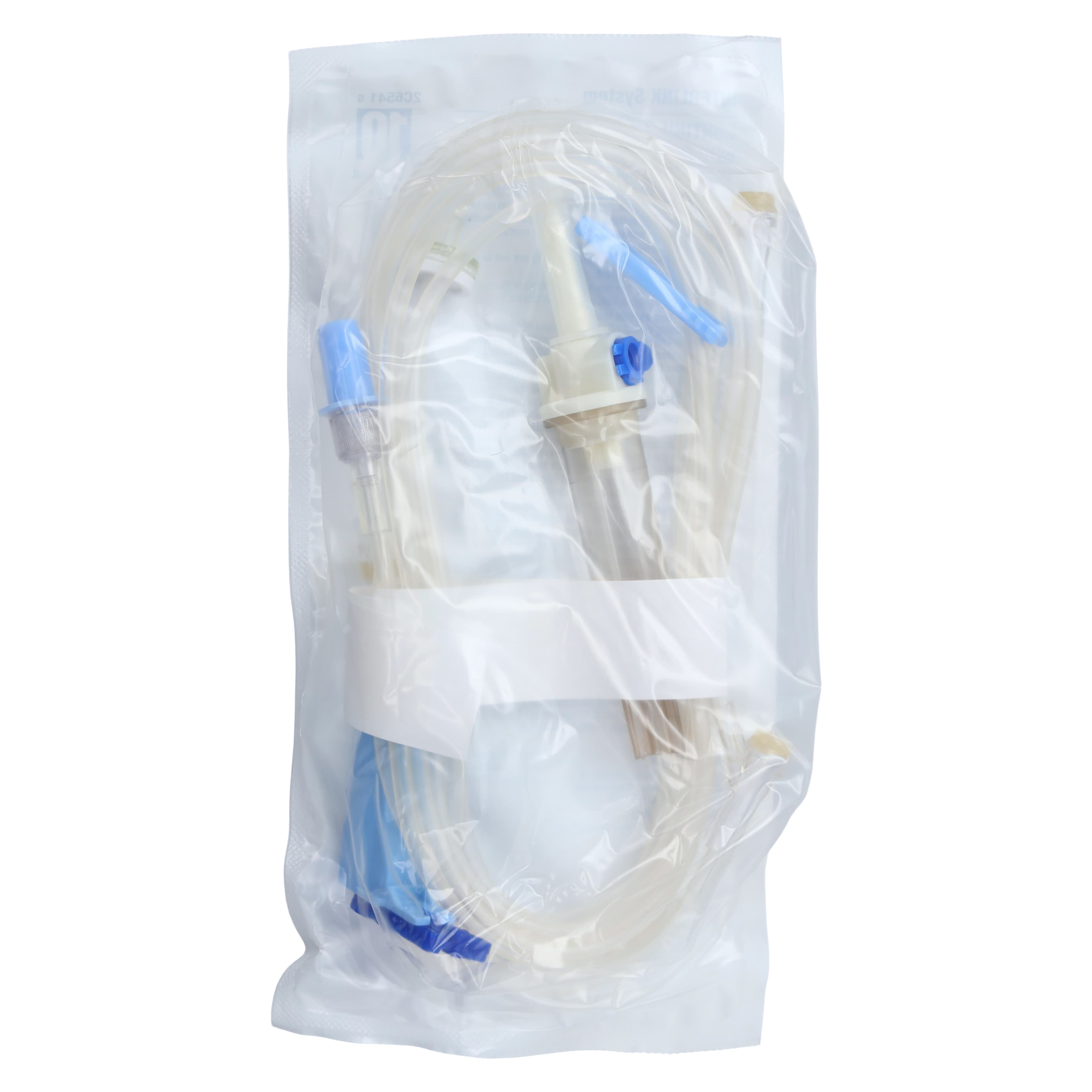 Baxter Interlink Sys Continu-Flo IV Solution Set, 10 Drops/mL, 106" Male Luer Lock, Primary Infusion, Duo-Vent Spike, Sterile, Latex-Free, 48/Case thumbnail 4