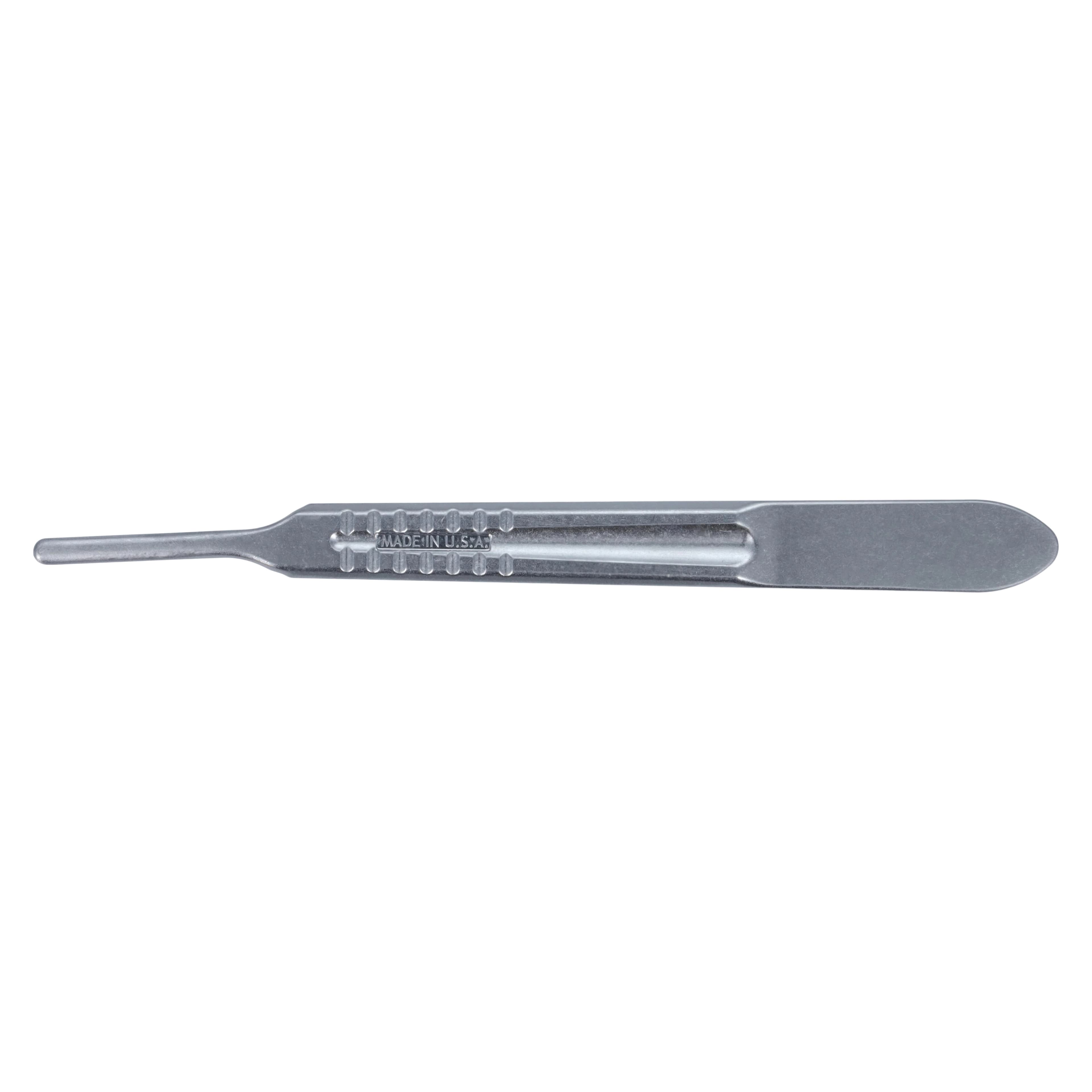 Bard-Parker Surgical Blade Handle #4, Metal, for Blades 20-25, 1/Pk thumbnail 3