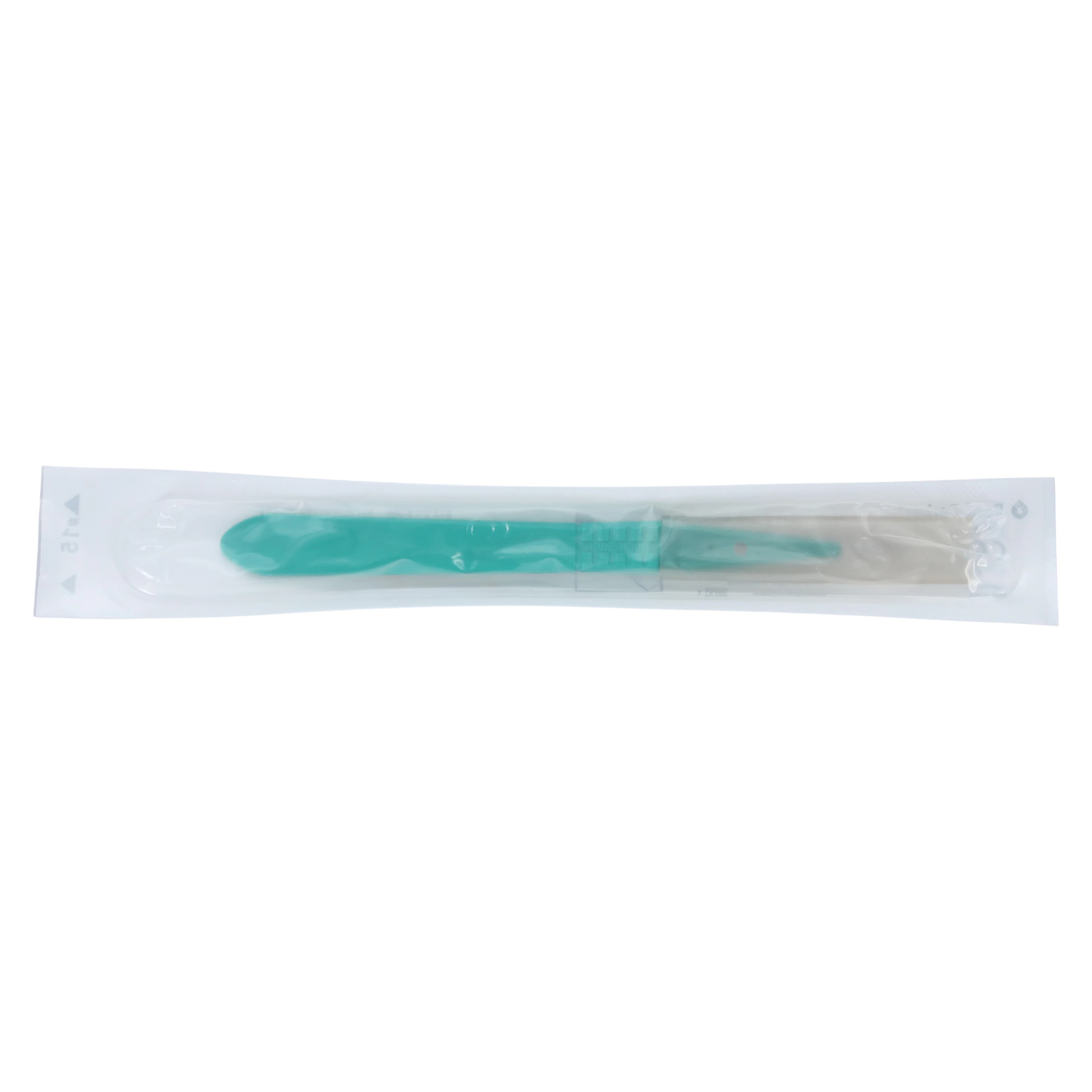 Bard-Parker Disposable Sterile Scalpel, #15 Stainless Steel Blade, Standard Handle, 10/Box, 371615 thumbnail 6