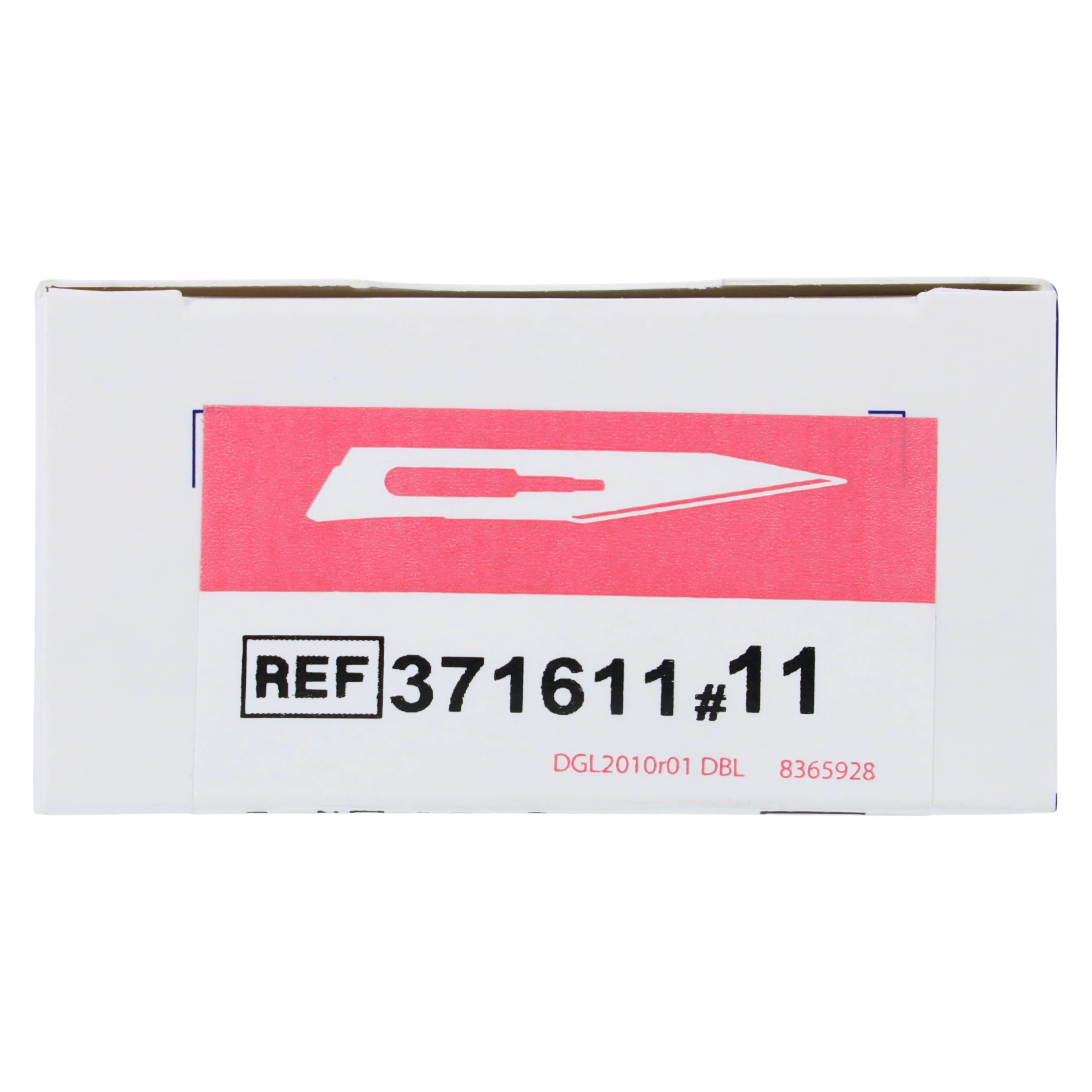Bard-Parker Disposable Sterile Scalpel, #11, Stainless Steel Blade, 10/Box, 371611 thumbnail 8