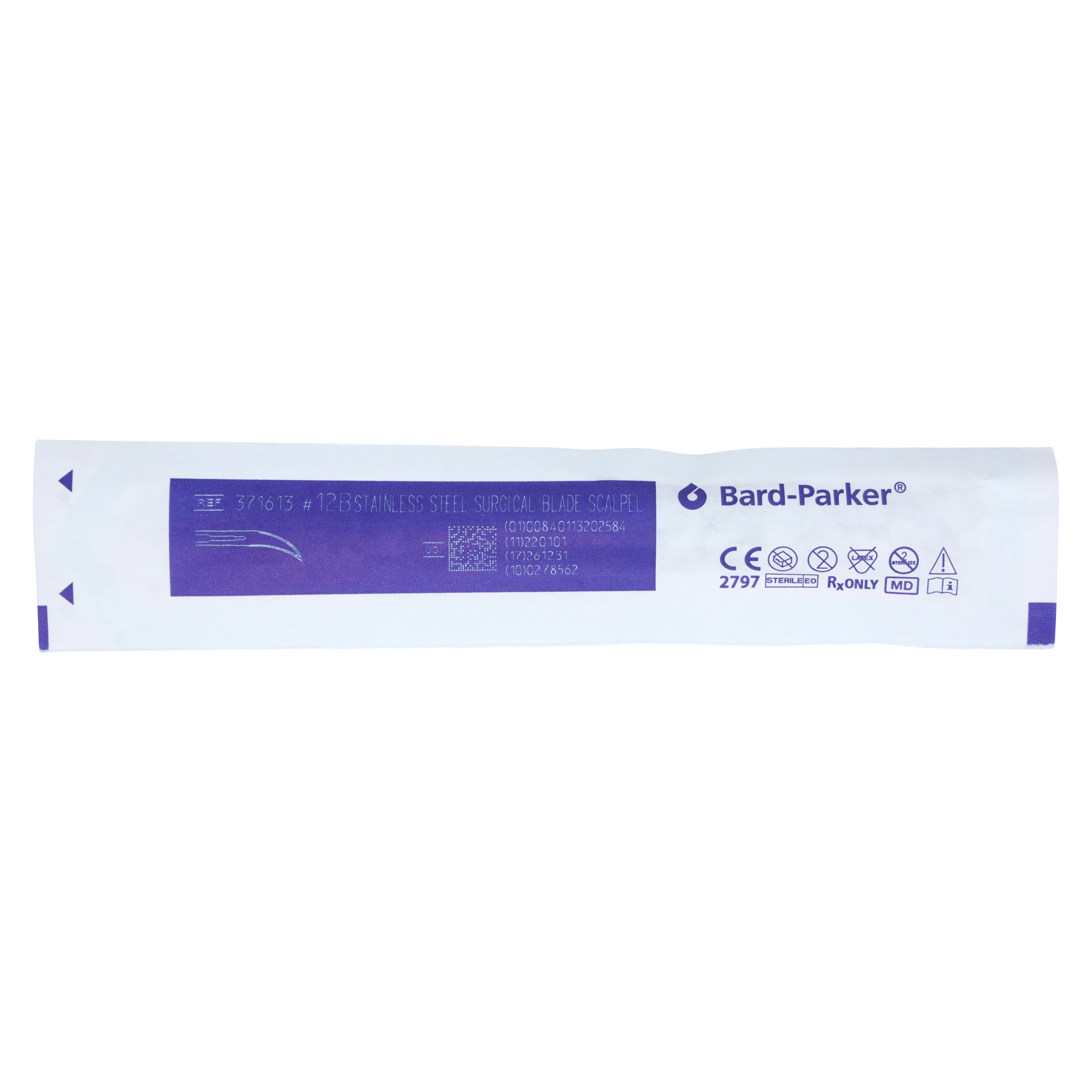 Bard-Parker Disposable Surgical Scalpel #12, Stainless Steel Blade, Sterile thumbnail 3