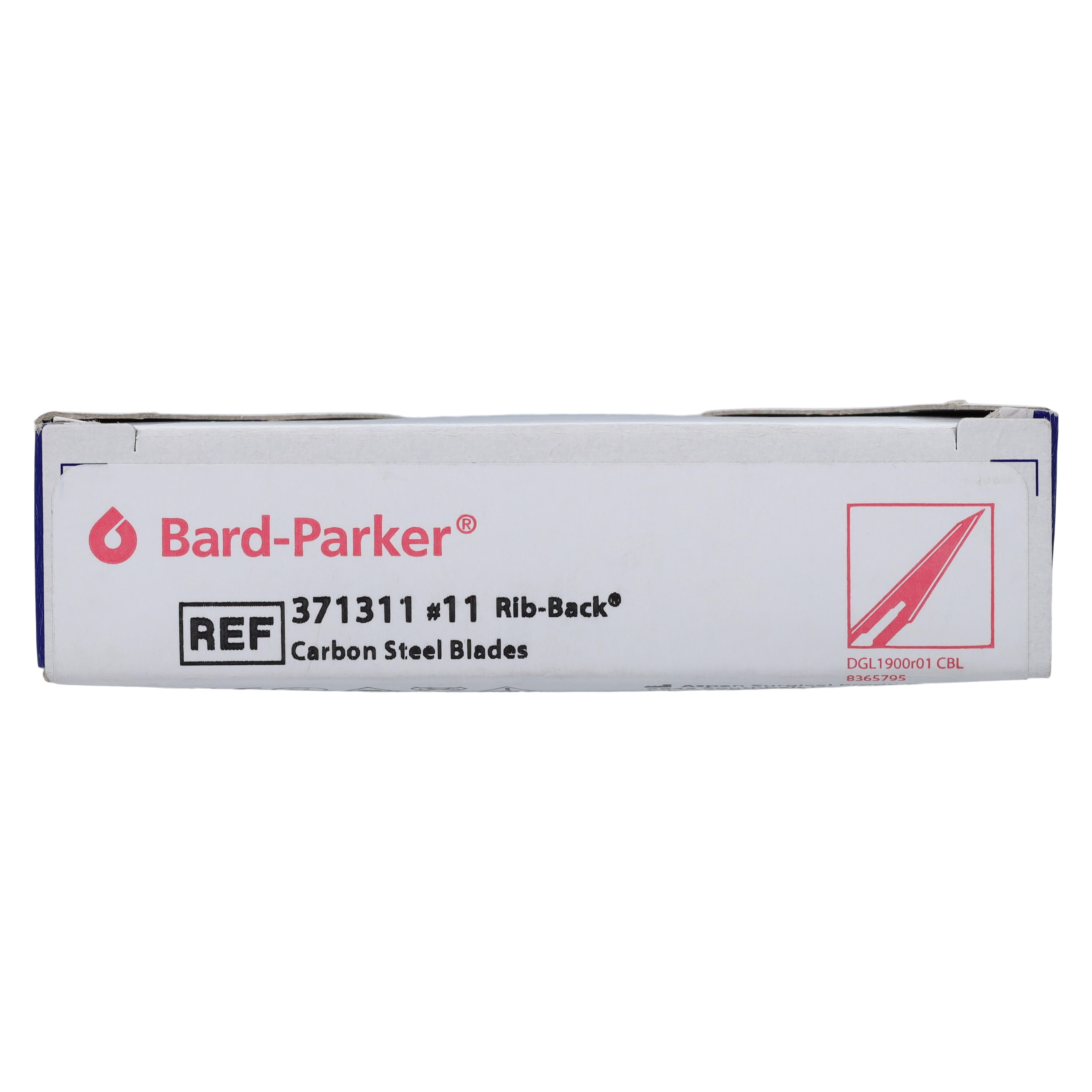 Bard Parker Carbon Steel Surgical Blade #11, Non-Sterile, Disposable, 150/Bx thumbnail 5