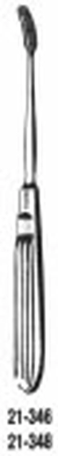 Miltex-Integra Aufricht Glabella Rasp, 8-1/4" Stainless Steel, Each - Rasp,aufricht Backward - Image 1