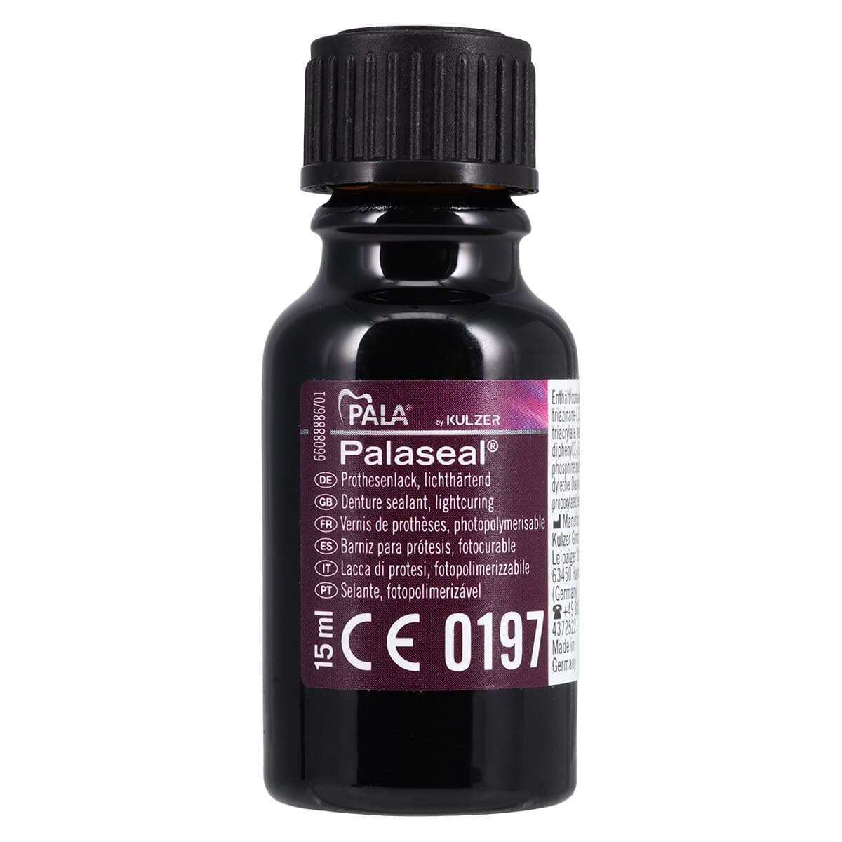 Kulzer Palaseal Light-Curing Sealant Liquid, 2 x 15 mL Bottles, 64708063 thumbnail 4