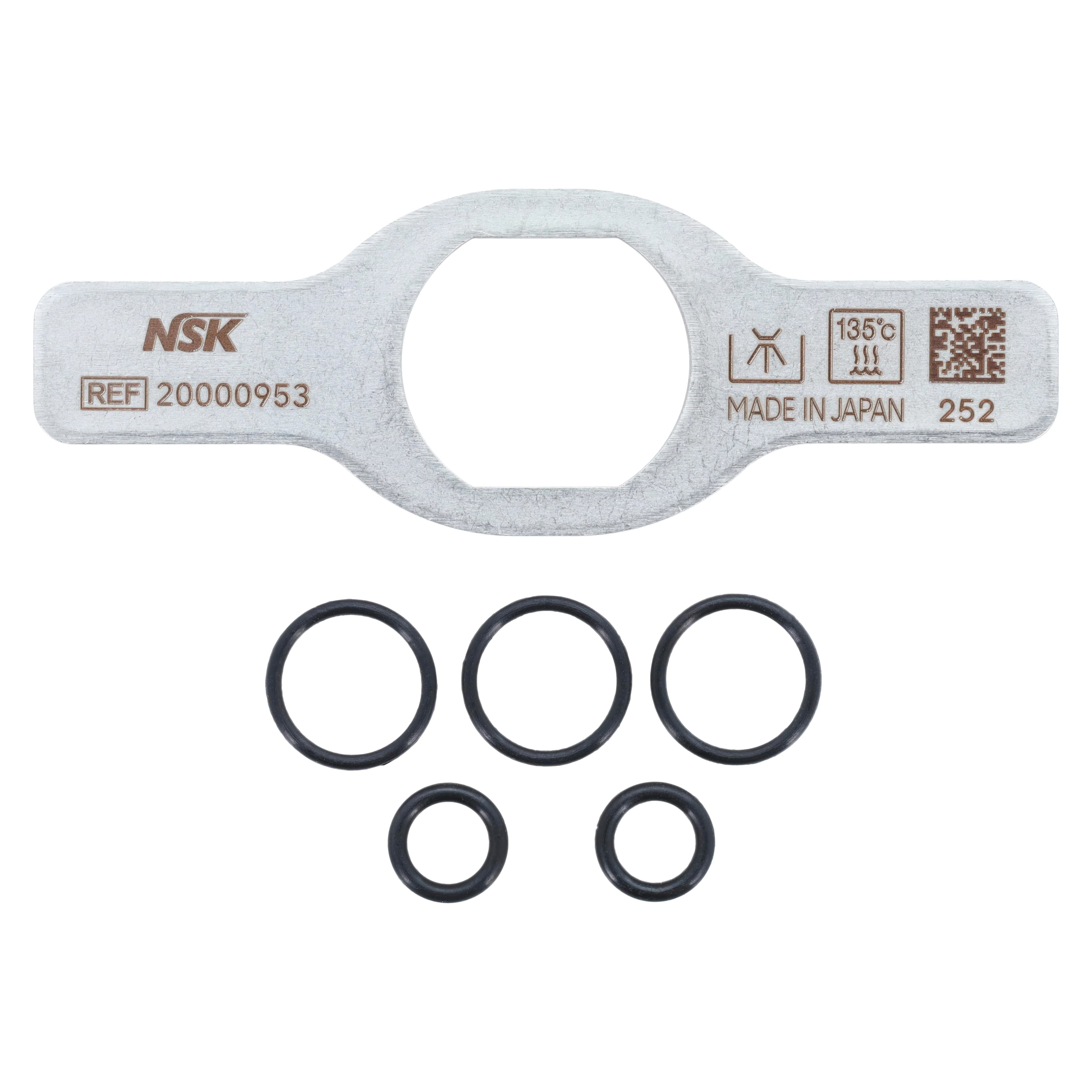 NSK Ti-Max X Series KCL-LED Handpiece Coupler, 6-Pin LED Optic, KaVo MULTIflex LUX Back End, Stainless Steel with Titanium Coating, 1 Each thumbnail 4