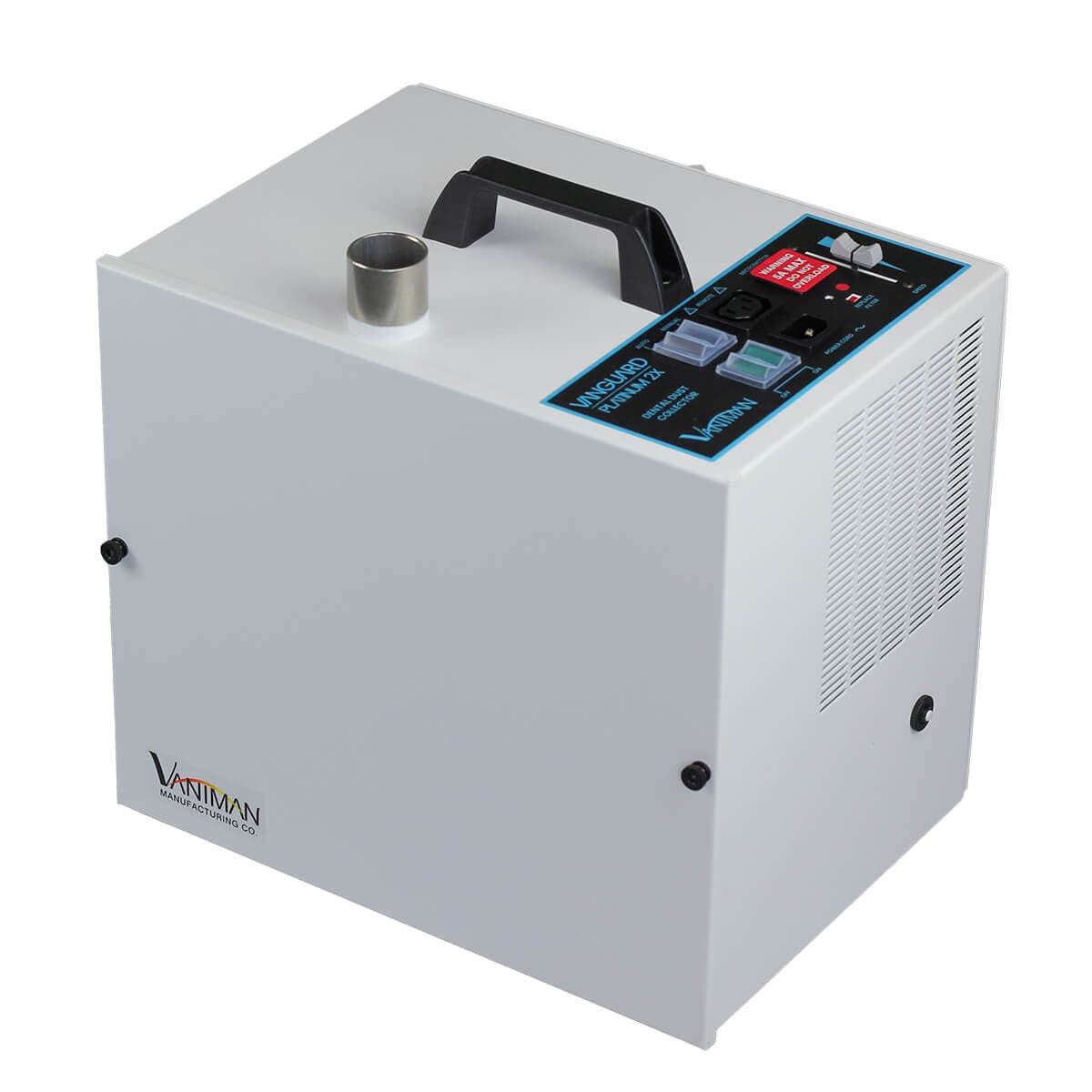 Vaniman Vanguard Platinum 2X Dust Collector/Accumulator for Two Stations, 115V, 15A, 43 lbs, 10332 - Vanguard Platinum 2X Accumulator for Two Stations - Image 1