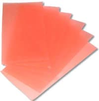 Yates Motloid All Season Baseplate Wax, Pink, 5 lb Box, 3" x 6" Sheets thumbnail 2