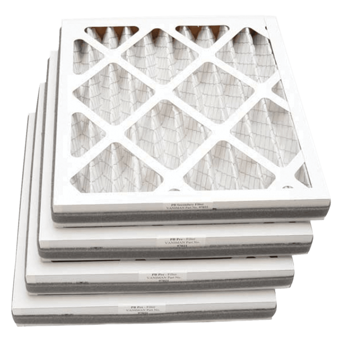 Vaniman Pure Breeze Filter Pack, Stage 1 x3 / Stage 2 x1, 4 Filters per Kit, 97025 - Filter Pack Purebreeze Kit - Image 1