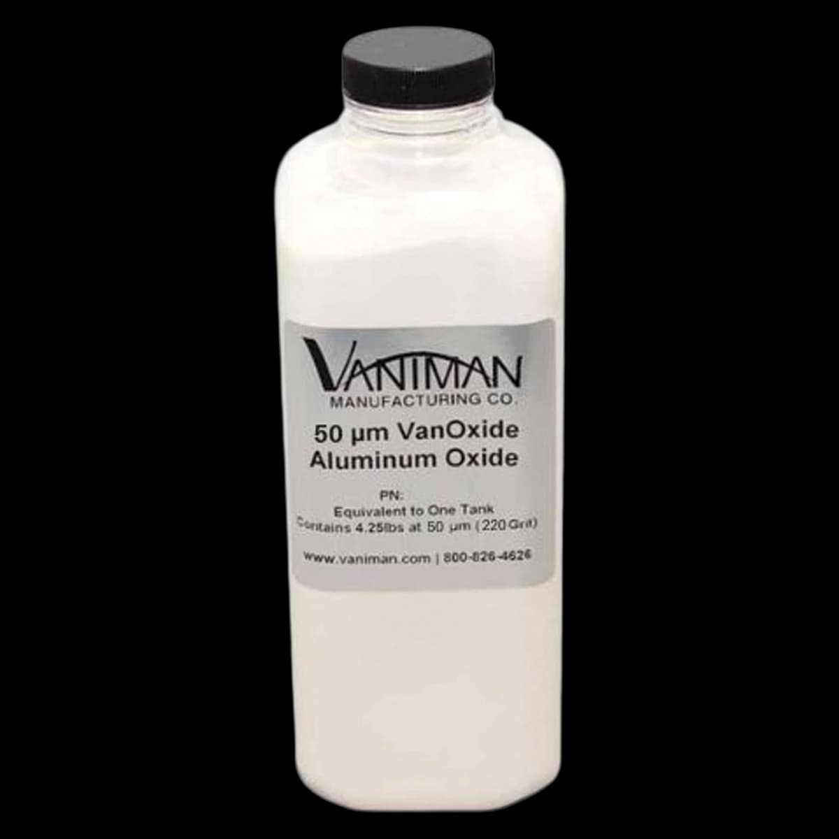 Vaniman Aluminum Oxide Fine 50 Microns, 220 Grit, 15 lb, 97922 - Aluminum Oxide Fine 50 microns 15lb - Image 1