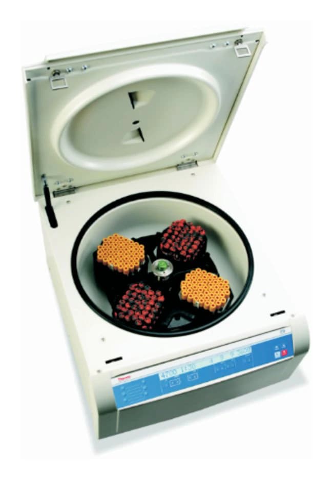 Sorvall ST40 Blood Processing Centrifuge, 4 x 750mL, 15,200 rpm, TX-750 Swinging Bucket Rotor with Adapters - Centrifuge Sorvall ST40 - Image 1