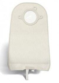 ConvaTec SUR-FIT Natura Urostomy Pouch, Transparent, 10" - Surfit Natura Pouch Urostomy - Image 1