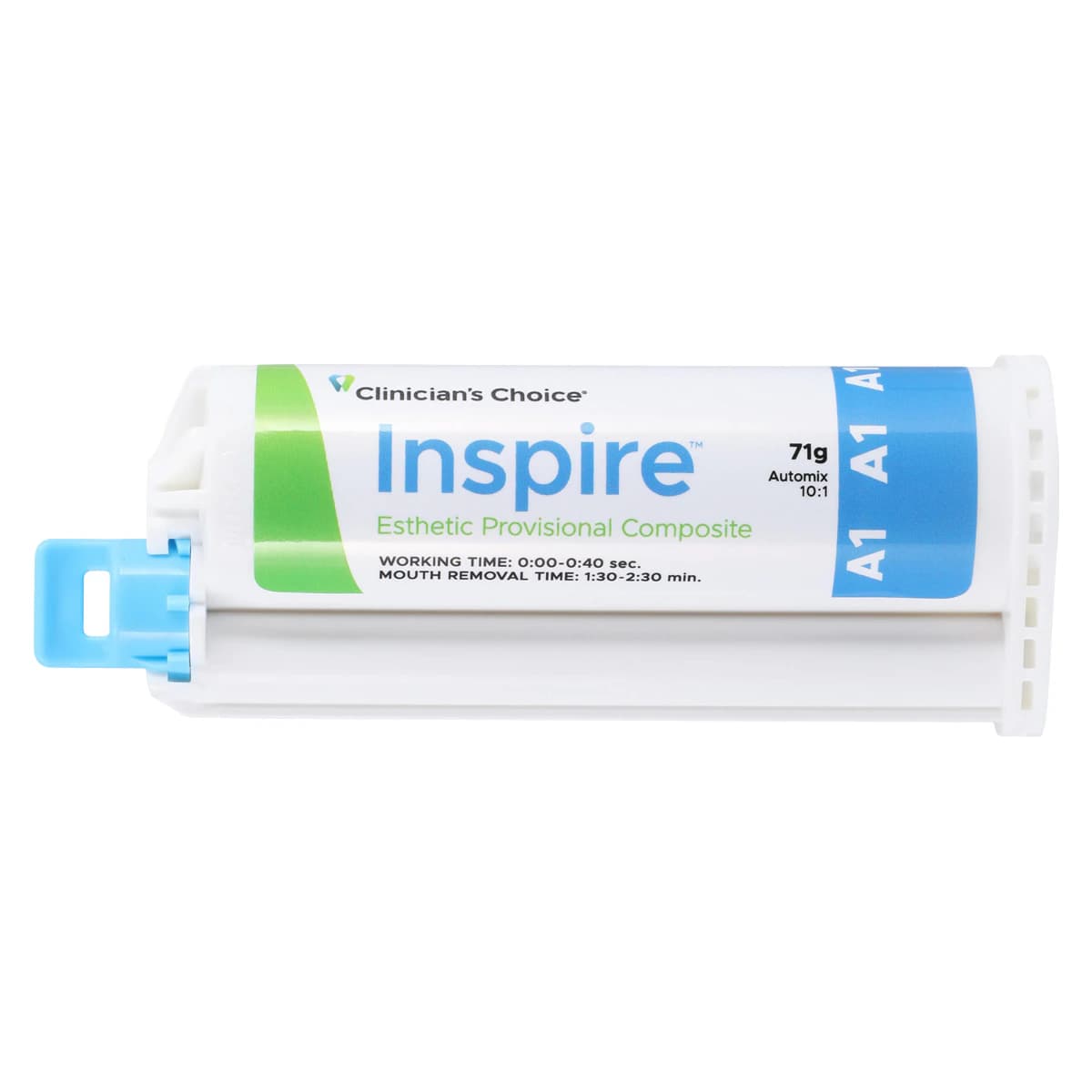 Clinician's Choice Inspire Esthetic Provisional Composite, Shade A1, 10:1 Ratio, 71g Complete Package thumbnail 3
