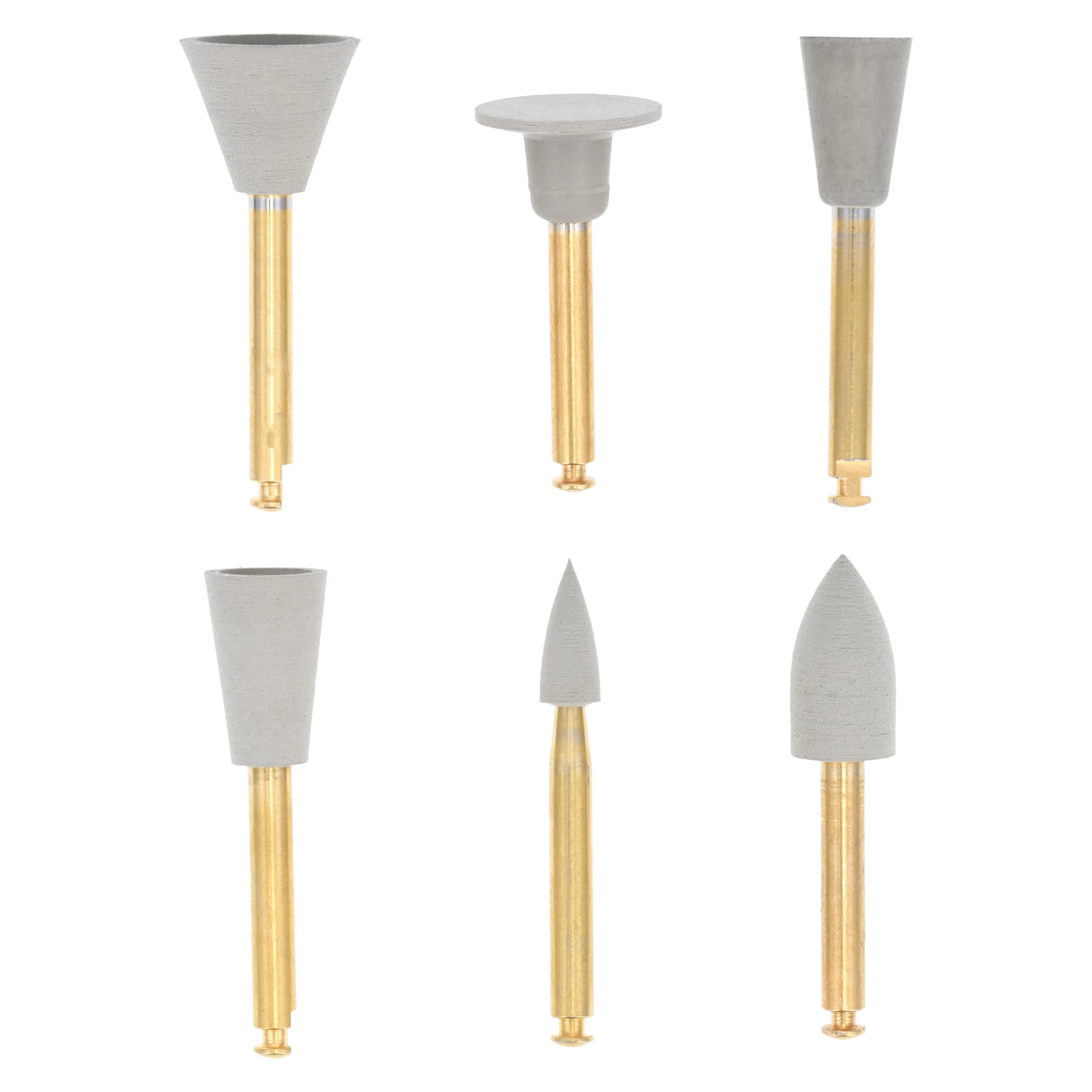 D-Fine Shape & Shine Diamond Polisher Right Angle Fine Cup for Composites Trial Kit, 12/Pk - D-Fine Shape & Shine Diamond - Image 1