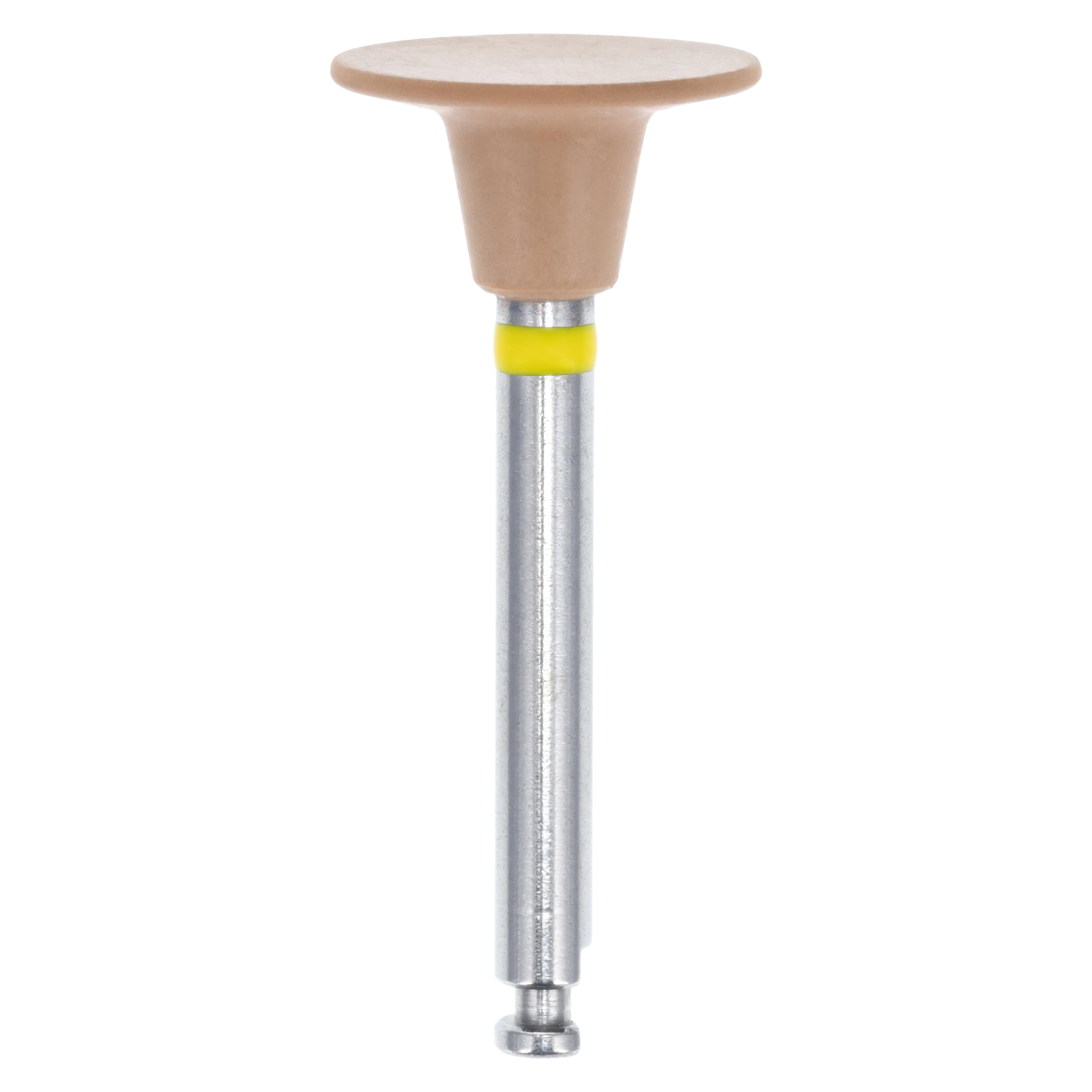 D-Fine Double Diamond Final High Shine Polisher, Right Angle Latch, Fine Disc 02 Peach, Composite, Diamond Impregnated, 12/Pk - D-Fine Double Diamond Final - Image 1