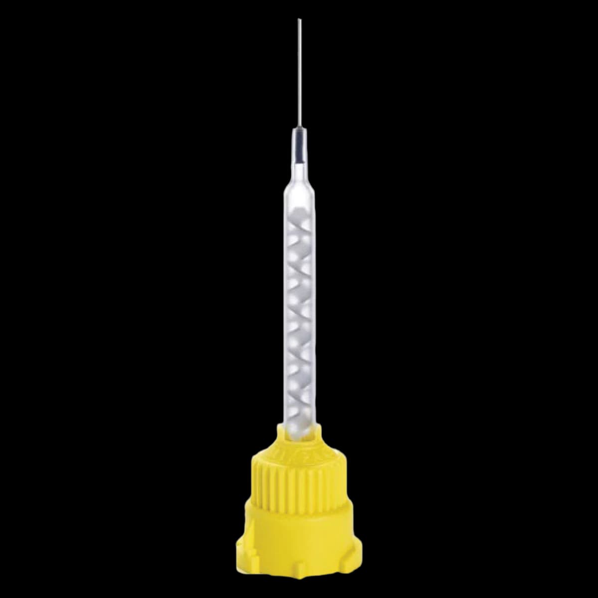 Clinician's Choice Zircules 4.2 Mixing Tips, Yellow/Clear with Intraoral Needle, 25/Pk - Zircules 4.2 Mixing Tips - Image 1