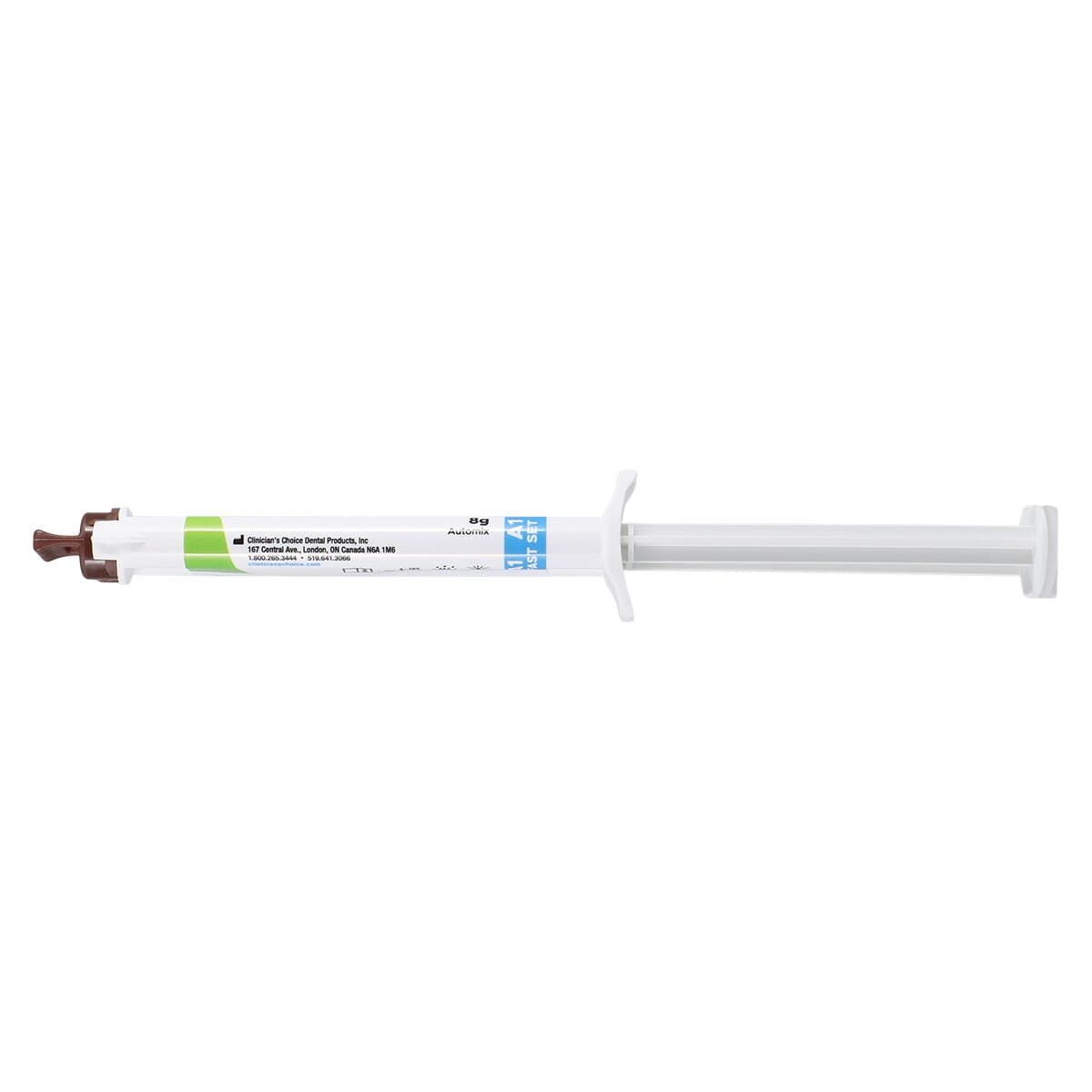 Clinician's Choice Temptation Now Fast Set Temporary Crown & Bridge Material, Shade A1, 8g Syringe thumbnail 4