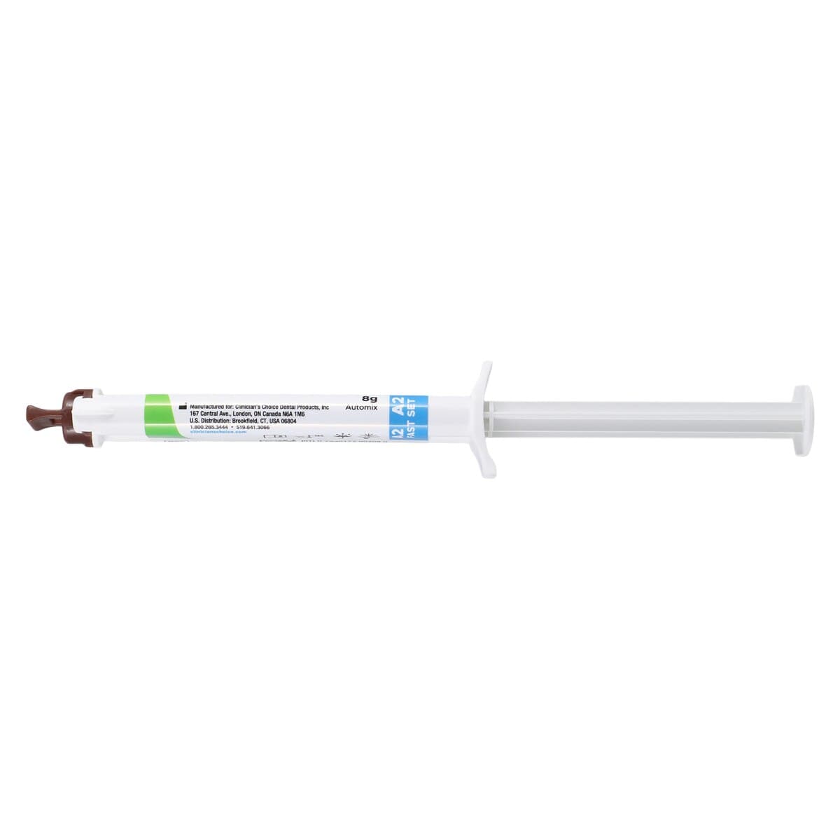 Clinician's Choice Temptation Now Fast Set Temporary Crown & Bridge Material, A2 Shade, 8g Syringe thumbnail 4