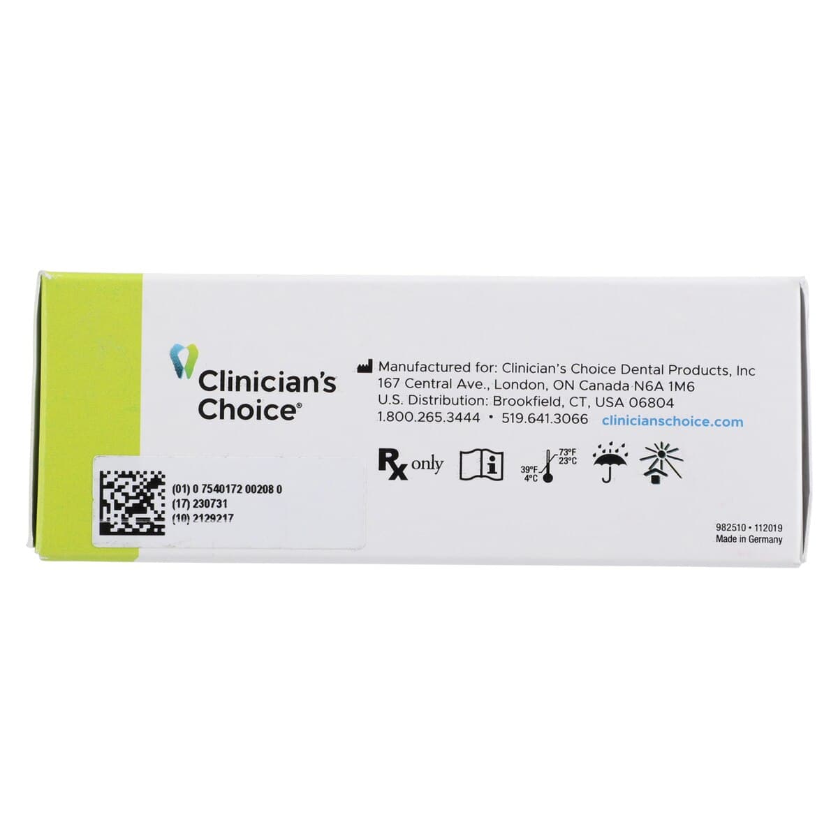 Clinician's Choice Temptation Now Fast Set Temporary Crown & Bridge Material, A2 Shade, 8g Syringe thumbnail 7