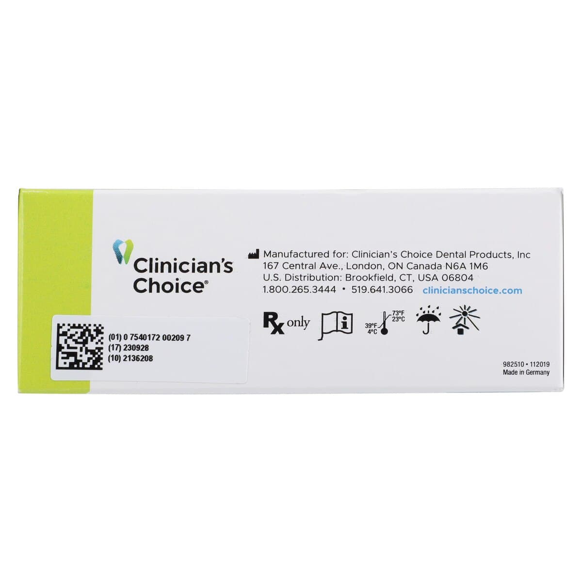 Clinician's Choice Temptation Now Fast Set Temporary C&B Material, A3 Shade, 8g Syringe thumbnail 7