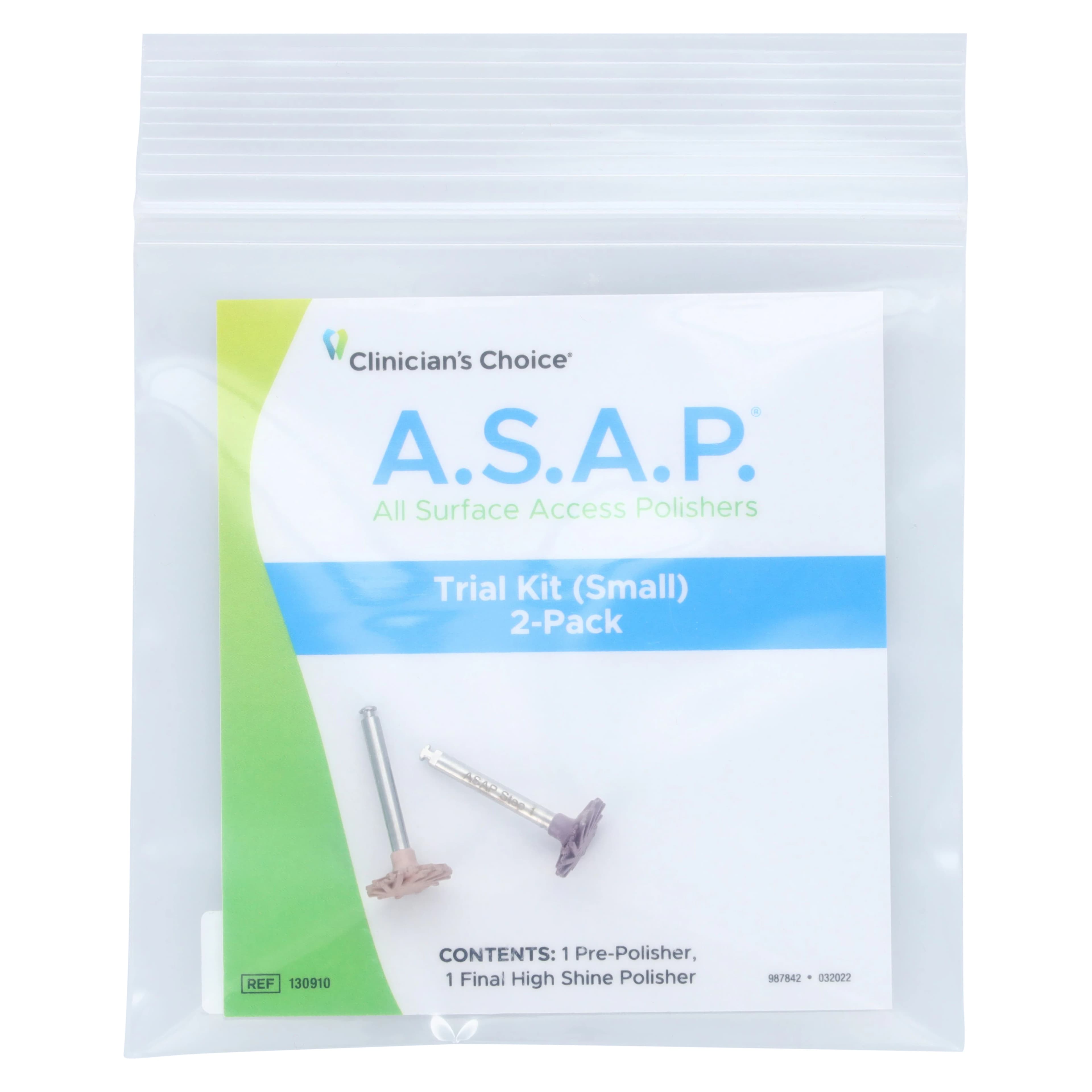 A.S.A.P. All Surface Access Polishers Small Trial Kit, 10mm, Diamond Impregnated, 2-Pack thumbnail 3