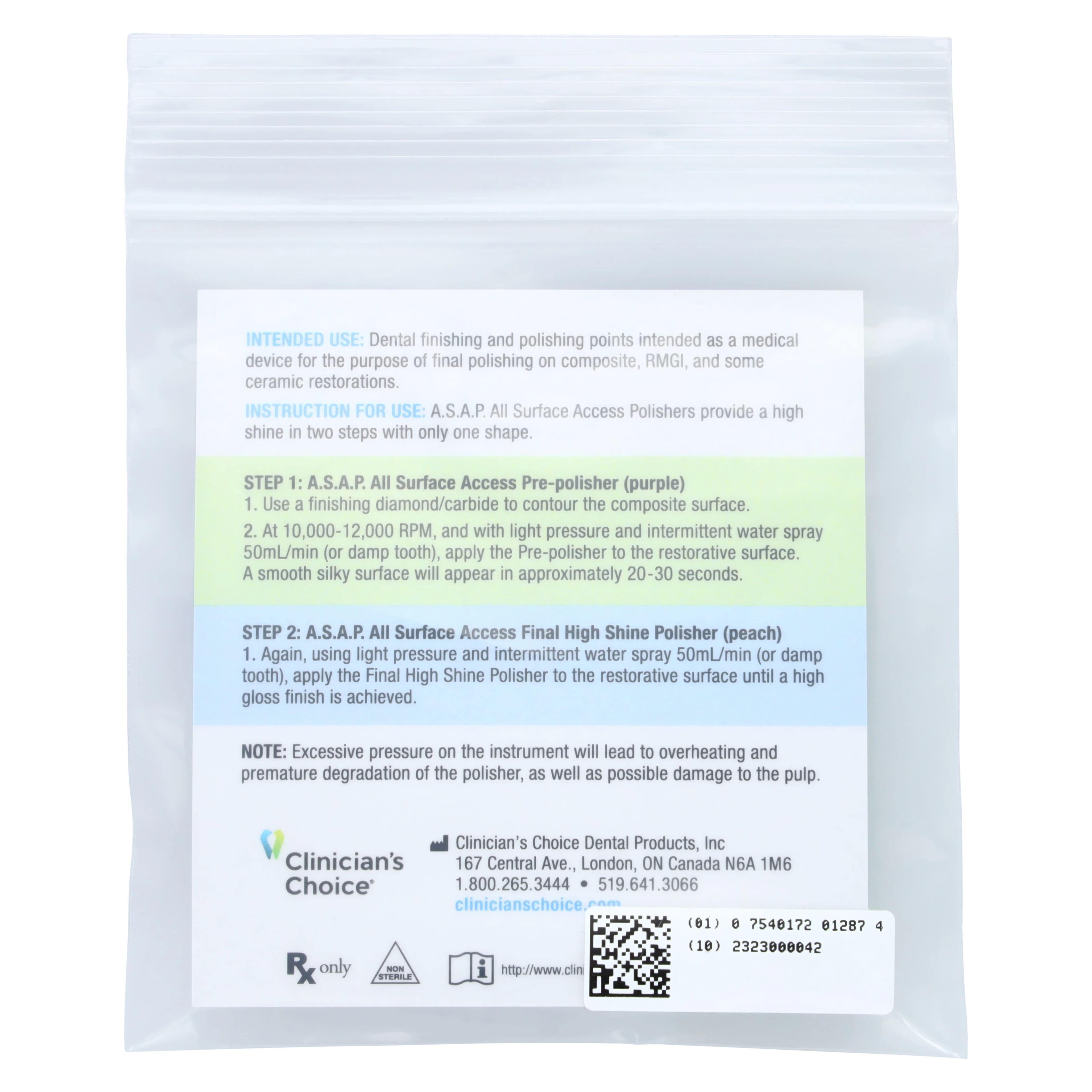 A.S.A.P. All Surface Access Polishers Small Trial Kit, 10mm, Diamond Impregnated, 2-Pack thumbnail 4