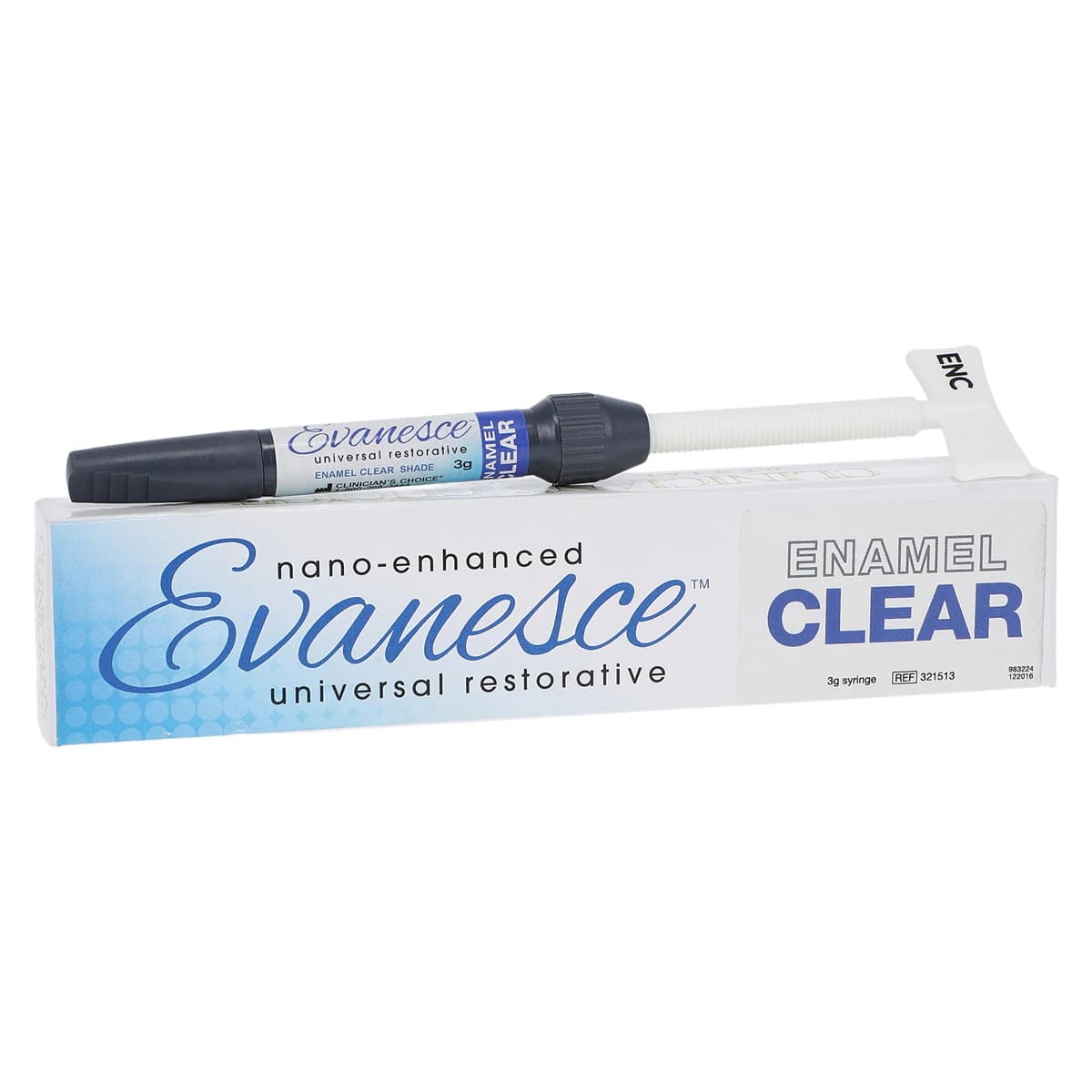 Evanesce Universal Composite Syringe, Clear Enamel Refill thumbnail 2