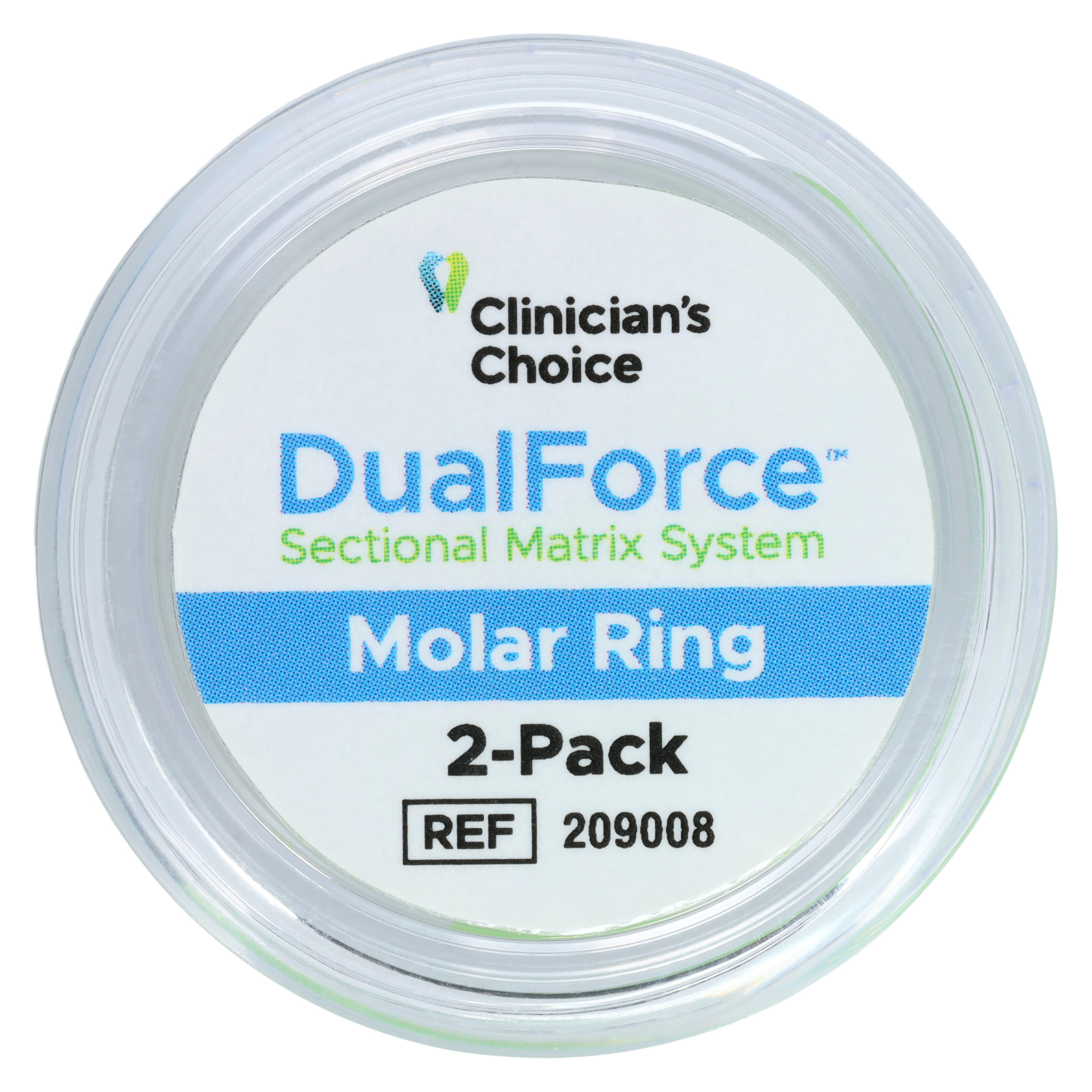 Clinician's Choice DualForce Sectional Matrix System Rings, Molar, 2/Pk, 01KEZKNKCA0CX3XAV7D6N5BQCC thumbnail 3