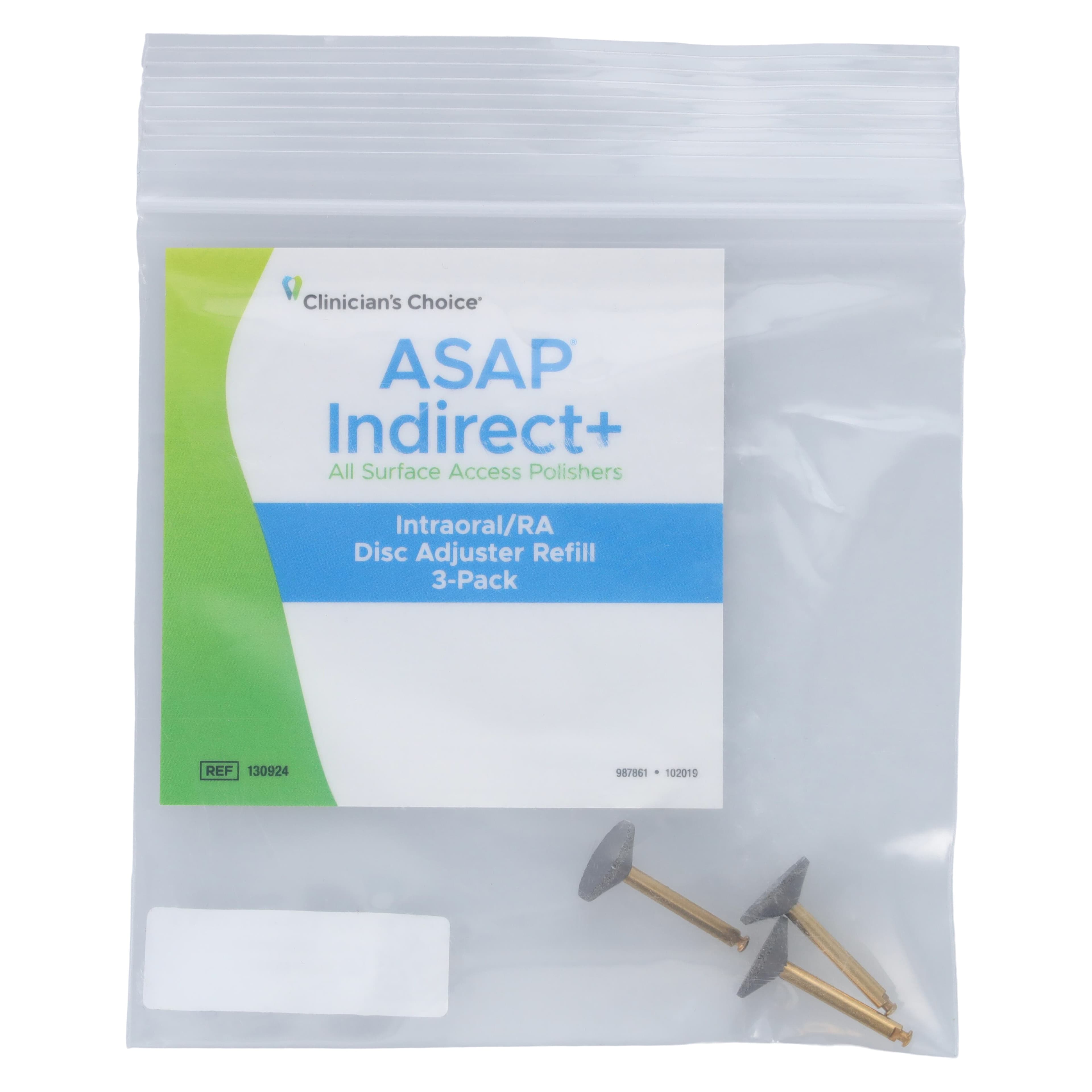 A.S.A.P. Indirect+ Intraoral/RA Disc Adjuster Refill, 3/Pack, 130924 thumbnail 3