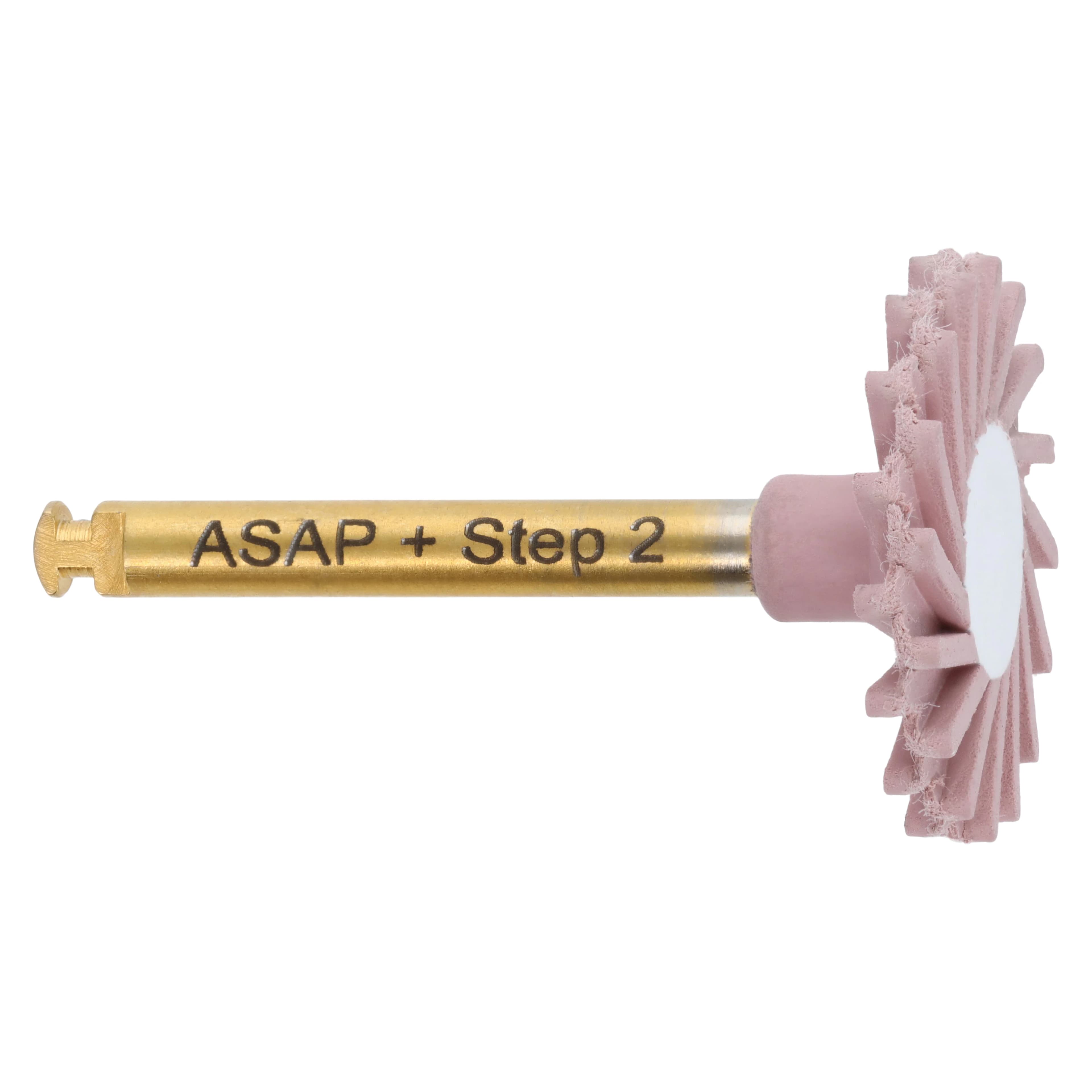 A.S.A.P. Indirect+ Intraoral/RA Final Polisher Refill, Diamond-Impregnated Spiral Wheels, Purple, 3/Pack, 130921 - A.S.A.P. Indirect+ Intraoral/RA Polisher Refill - Image 1