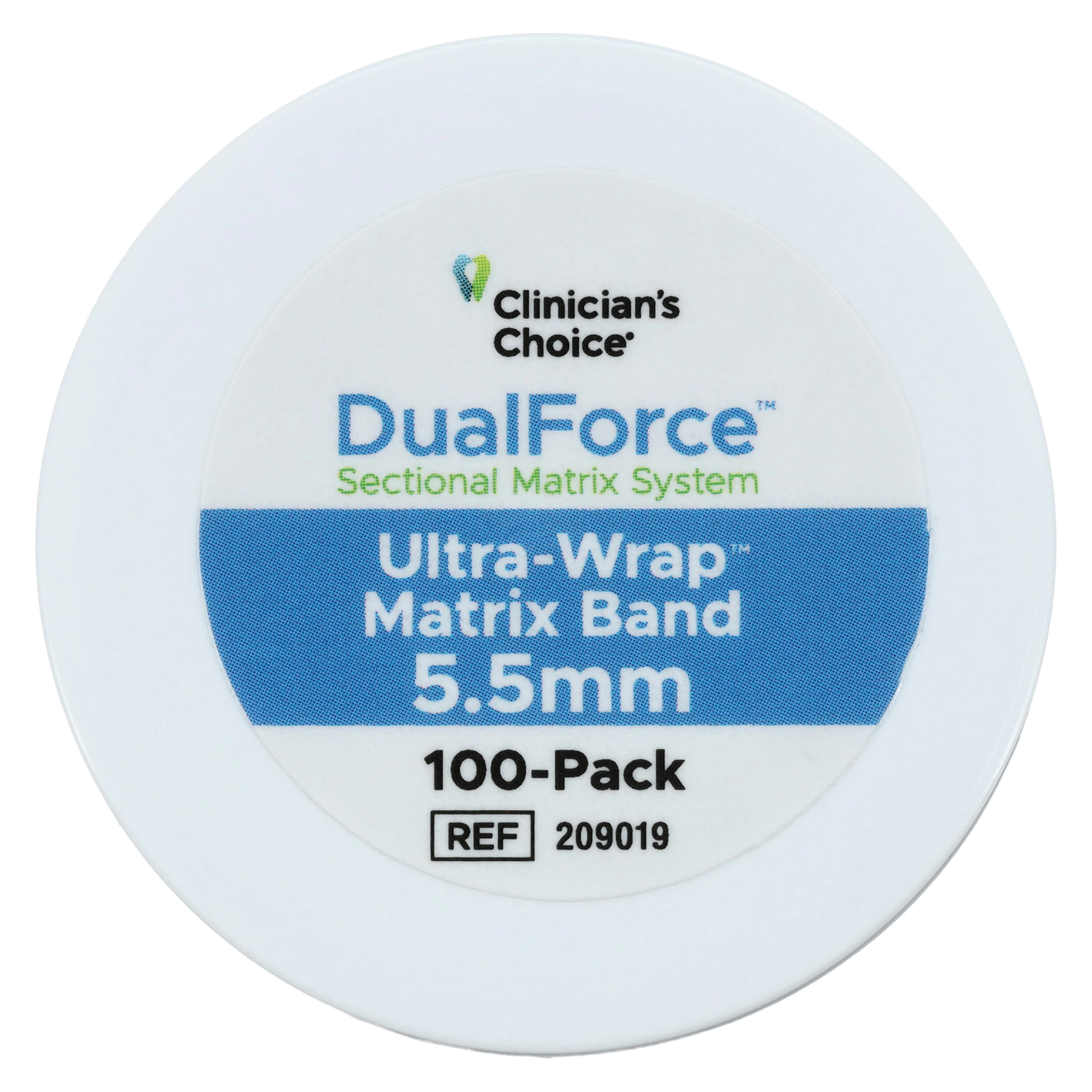 DualForce Ultra-Wrap Matrix Band Refill, 5.5 mm, 100/Box, 01KEZKNKCACQ09M0EE39X14X55 thumbnail 3