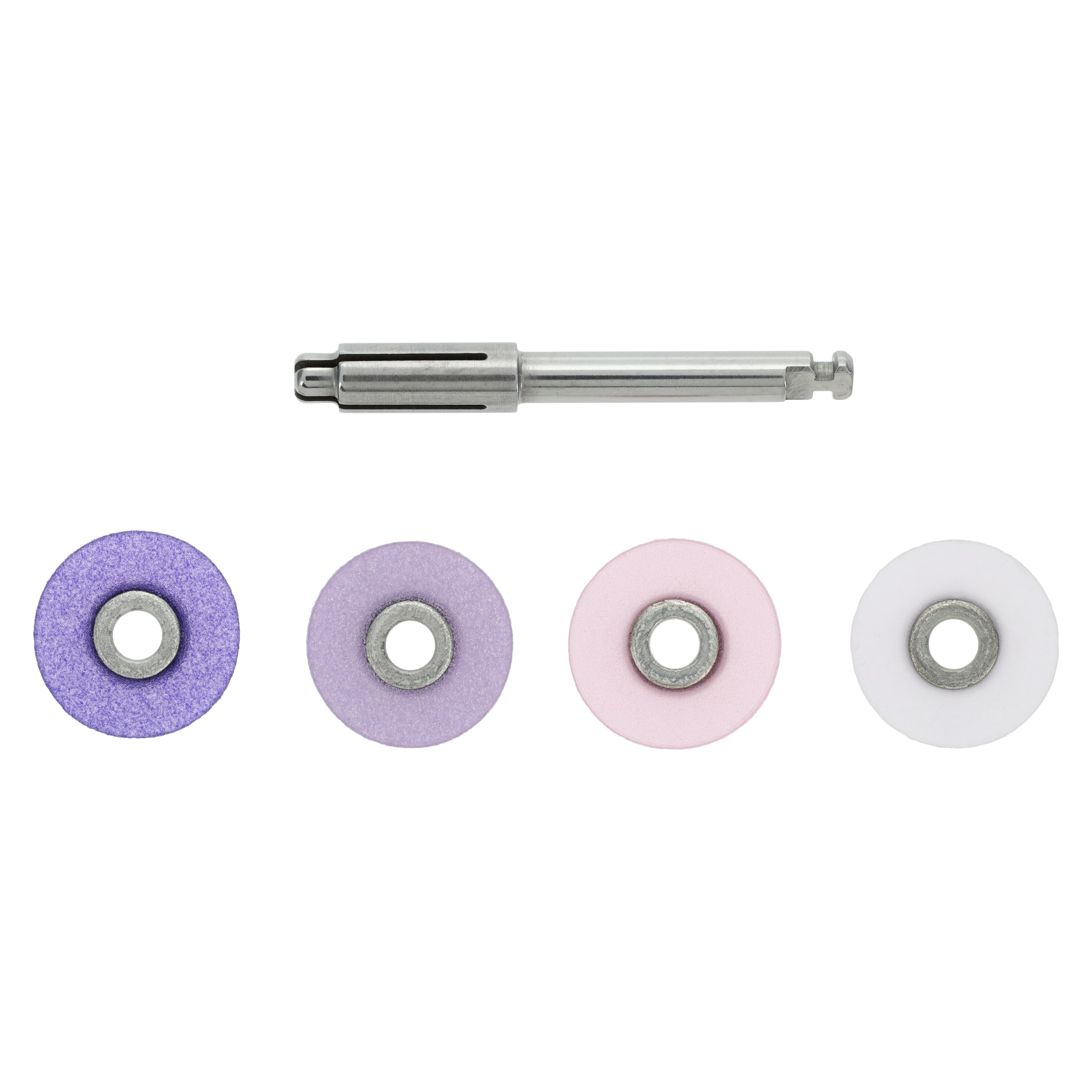 Clinician's Choice Contours Finishing & Polishing Discs Starter Kit, 3/8", Assorted Grits thumbnail 2