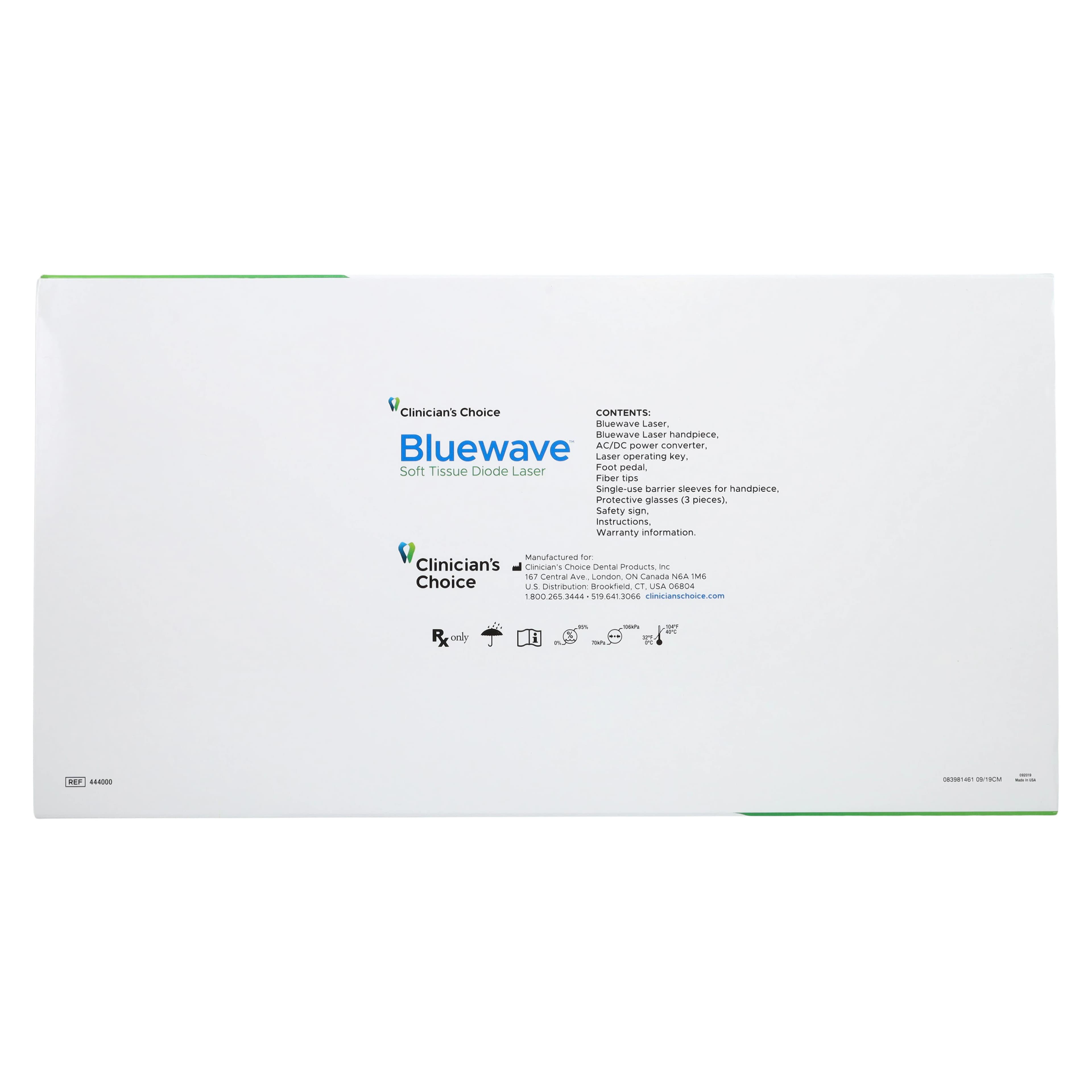 Clinician's Choice Bluewave Soft Tissue Diode Laser, 5W, Portable, Rechargeable thumbnail 24