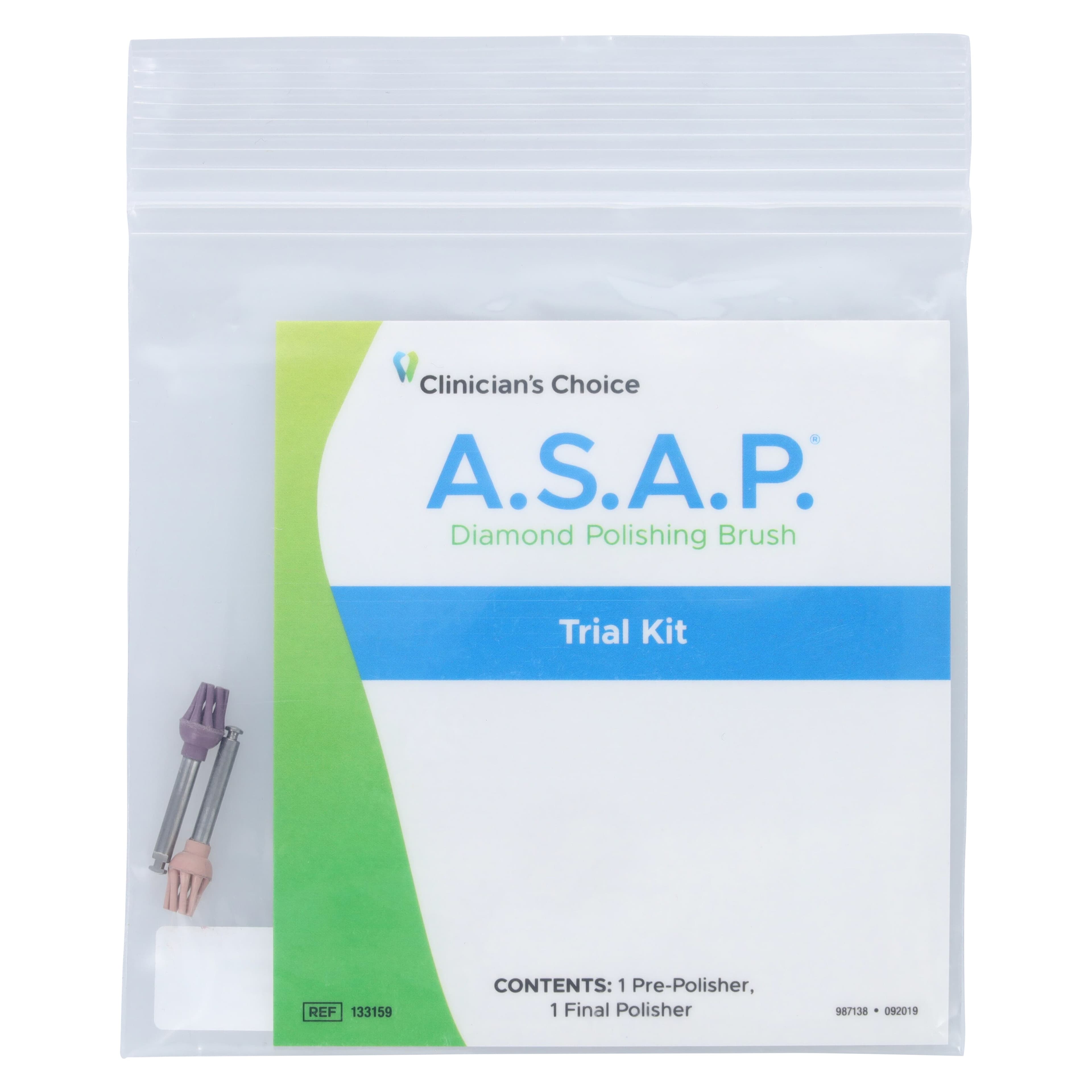 A.S.A.P. Diamond Polish Brush, Clinician's Choice thumbnail 3