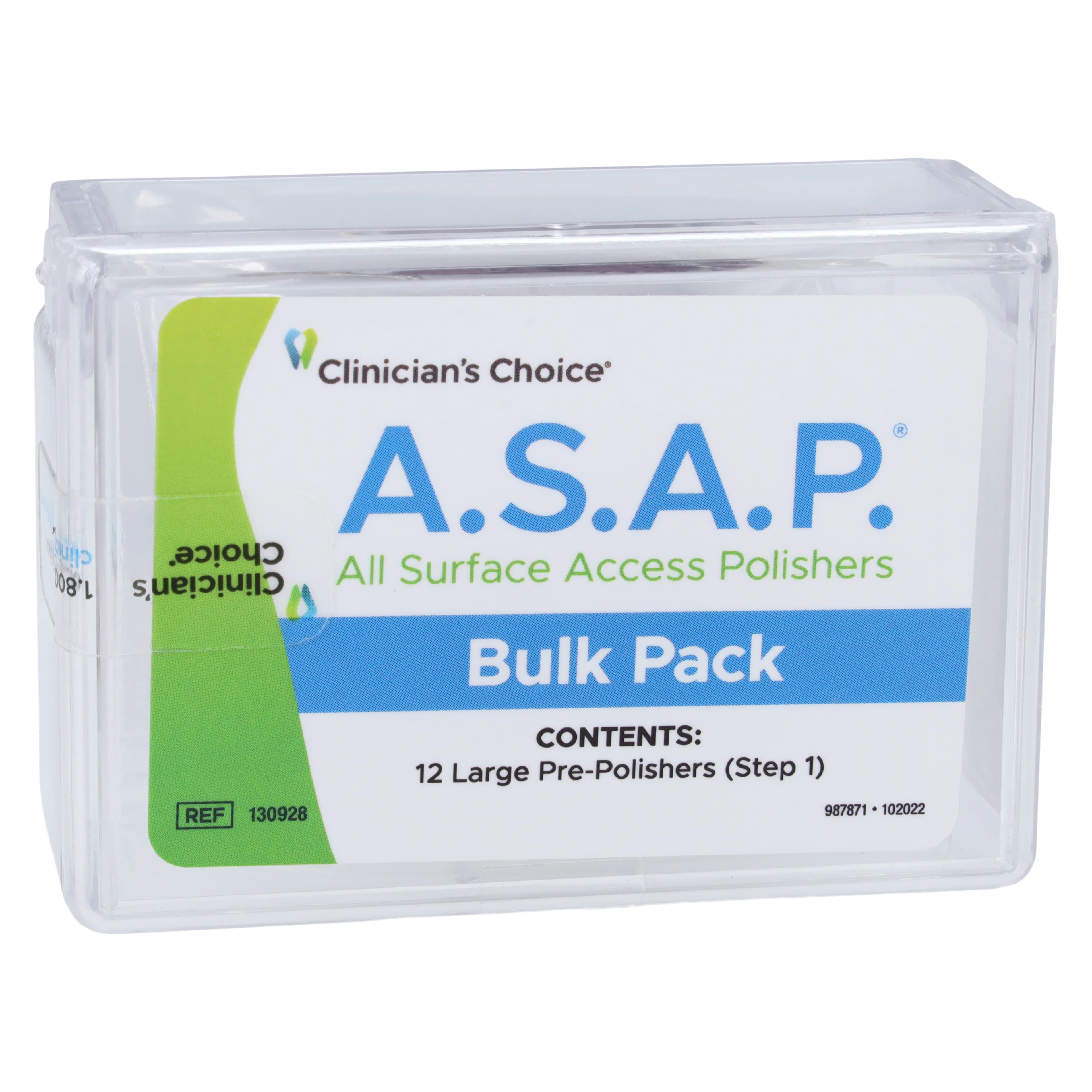 A.S.A.P Pre-Polisher Spiral Wheel Refill, 12/Package - A.S.A.P Pre-Polisher - Image 1