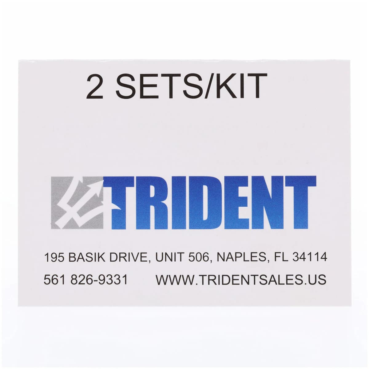 Trident Red Dot Gasket Kit, 2 Sets/Package thumbnail 2