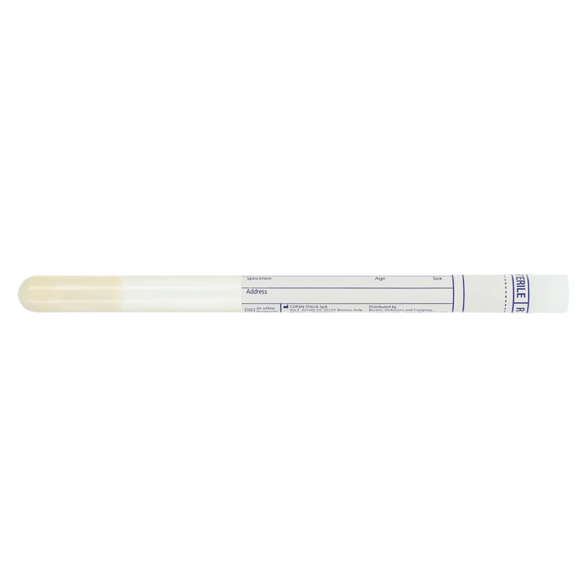 BD CultureSwab Rayon Collection/Transport Swab, Liquid Amies, Double Swab, 5-1/4" Length, 50/Box thumbnail 4