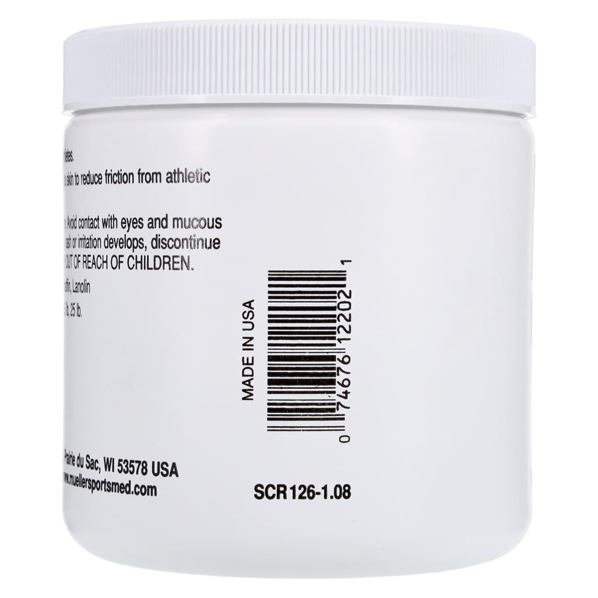 Mueller Sports Medicine Lubricating Ointment with Lanolin, 1 lb Jar thumbnail 3
