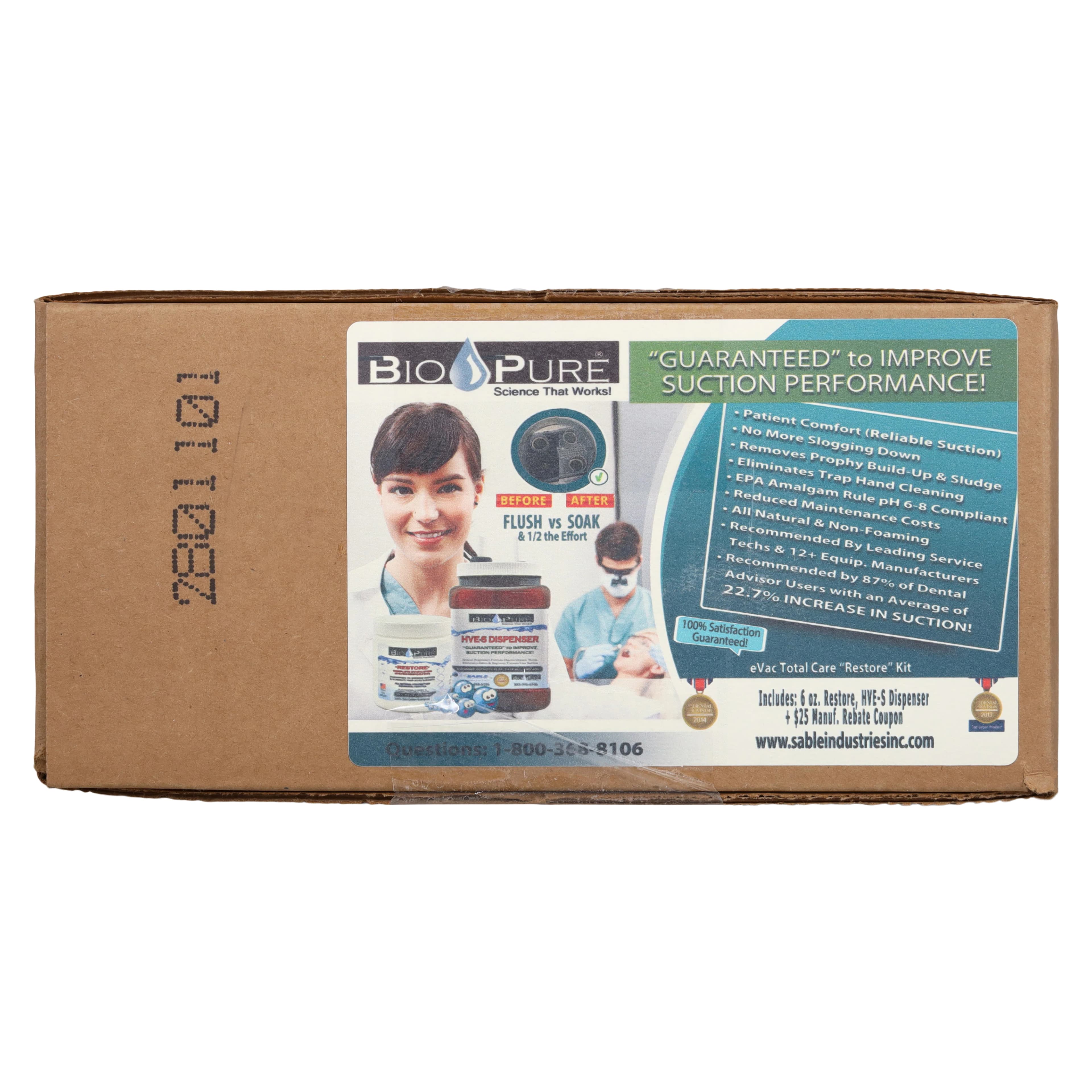 Bio-Pure eVac System Restore Kit, Powder, 6 oz Jar with Dispenser, 1 Kit, 2801101 thumbnail 9